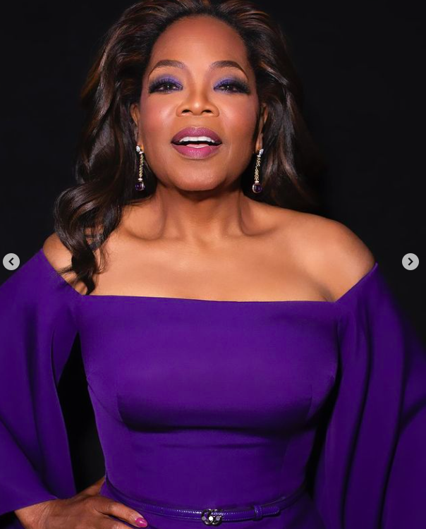 Oprah Winfrey posing for a picture, posted on February 25, 2024 | Source: Instagram/oprah