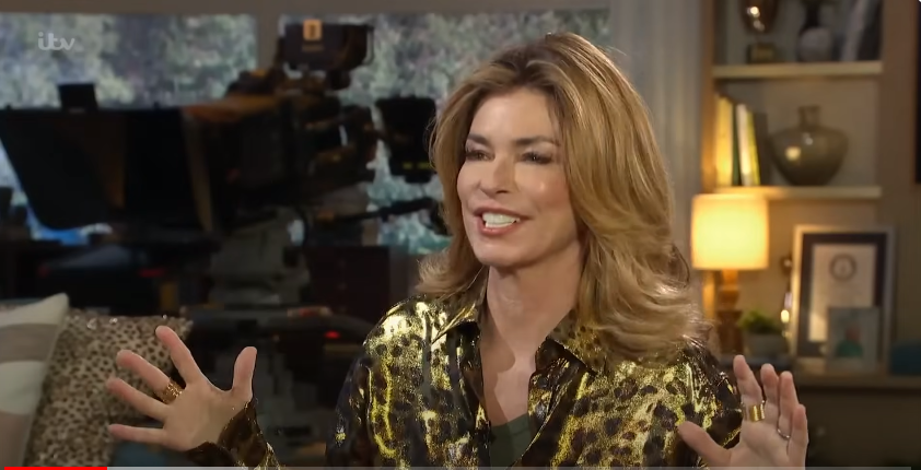 Shania Twain appearing on "This Morning" | Source: YouTube/@thismorning