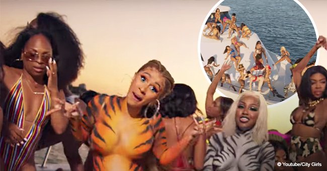 Cardi B teams up with ‘City Girls’ and other women to twerk in new video 
