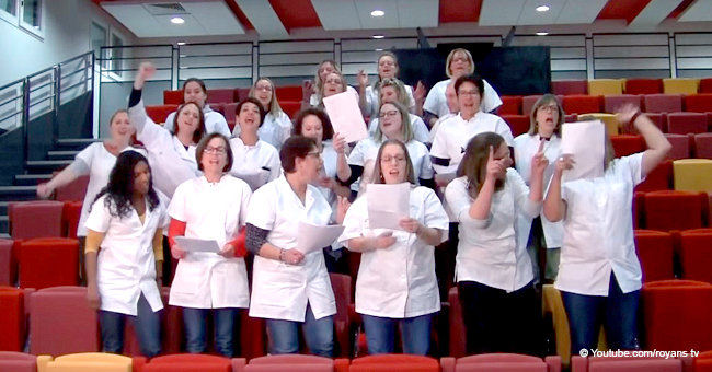 Valence : les médecins parlent des dures conditions de travail en faisant leur propre chanson après la grève