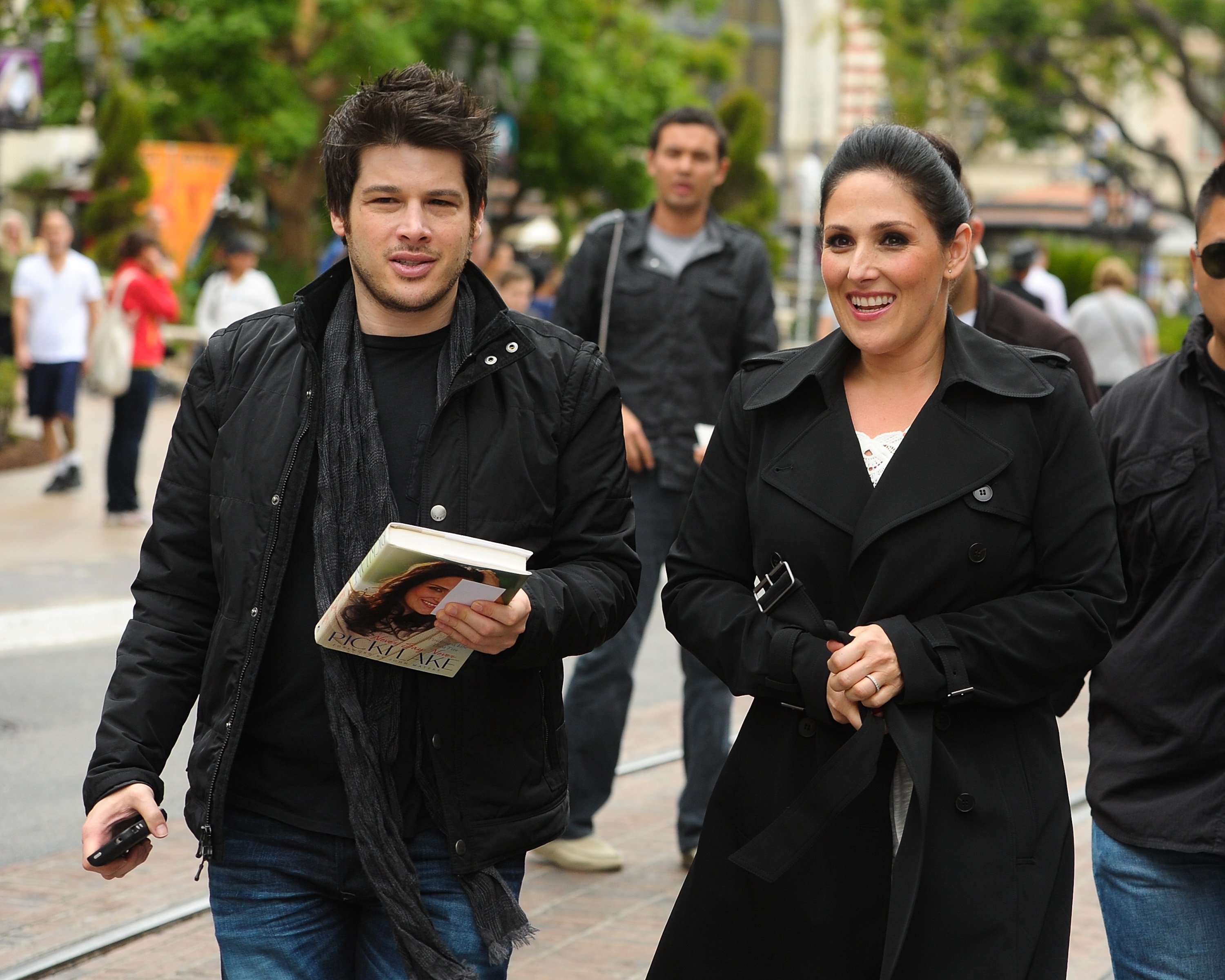 Ricki Lake and Christian Evans are sighted at The Grove on April 23, 2012 in Los Angeles, California | Photo: Getty Images