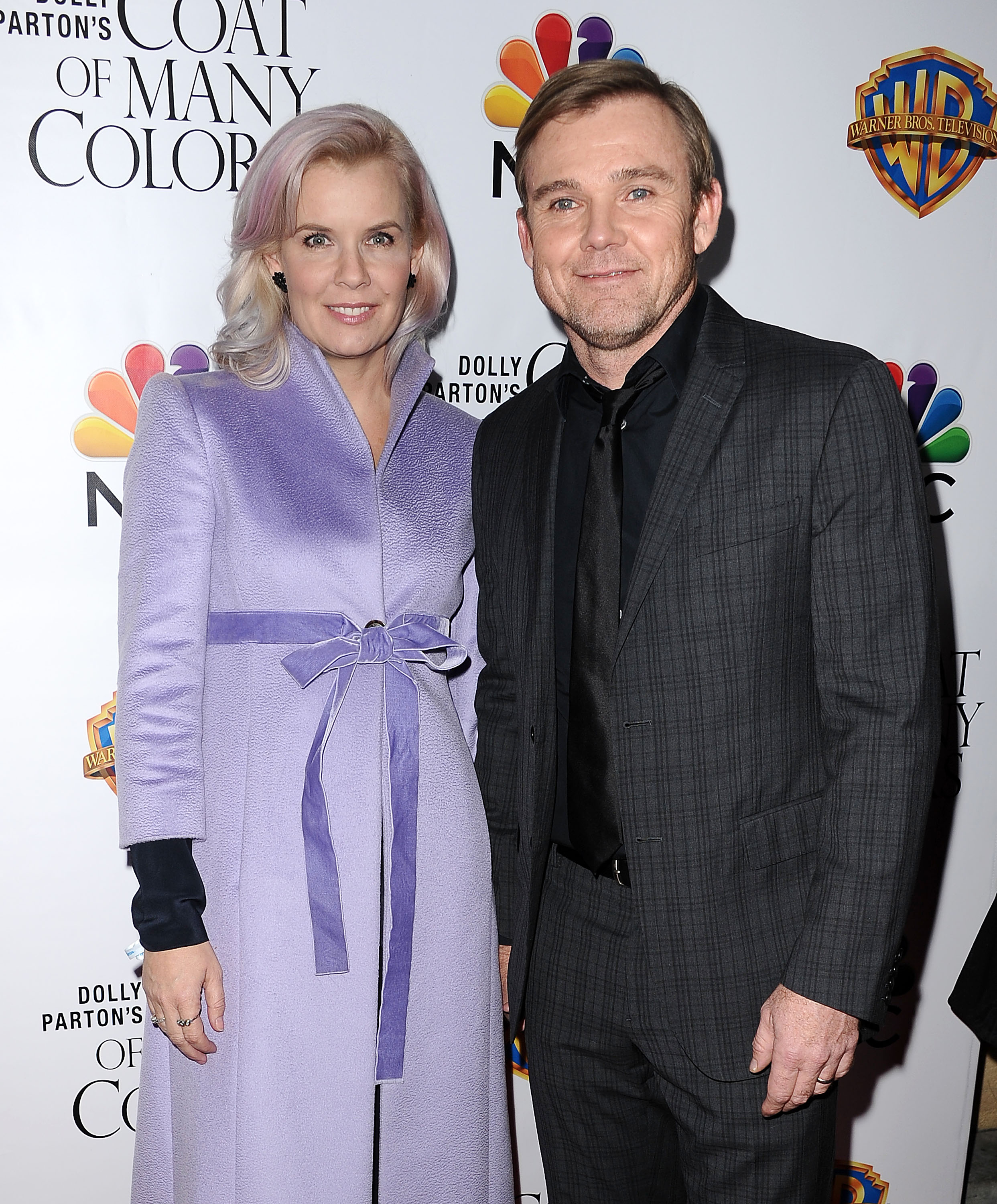 Ricky Schroder and Andrea Bernard on December 2, 2015 in Hollywood, California | Source: Getty Images