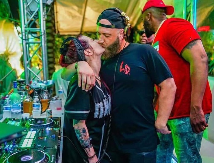 Tana Lea and Nick Hogan from a post dated February 14, 2023. | Source: Instagram/nickhogan