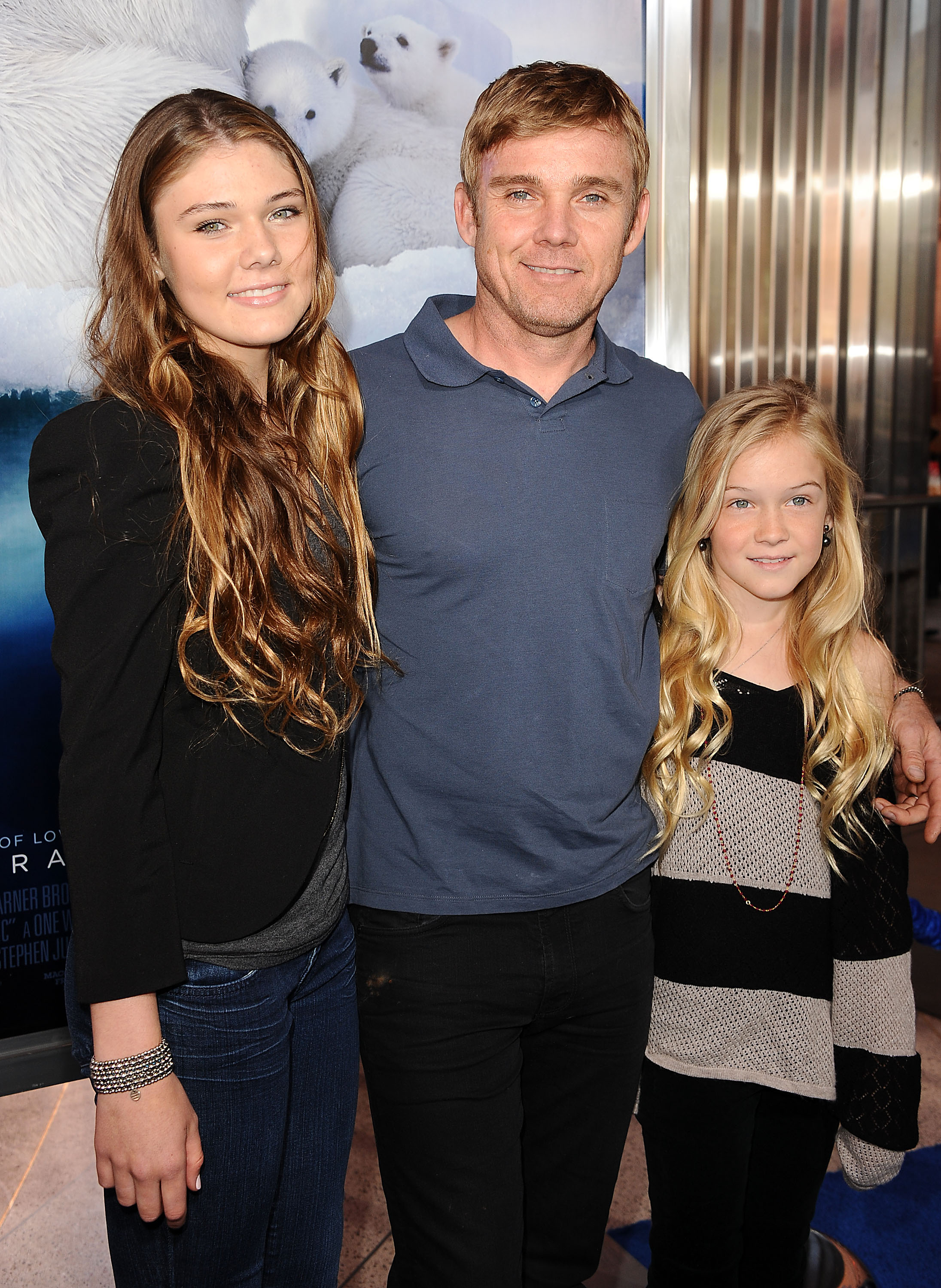 Rick Schroder, Cambrie Schroder, and Faith Anne Schroder on April 15, 2012 in Los Angeles, California | Source: Getty Images