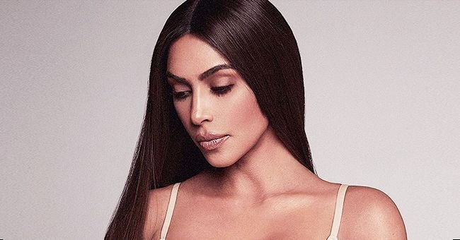 SKIMS, Designed with ultra-soft buttery fabric that molds to your body,  @KimKardashian wears the Fits Everybody Scoop Neck Bra and Thong in Clay