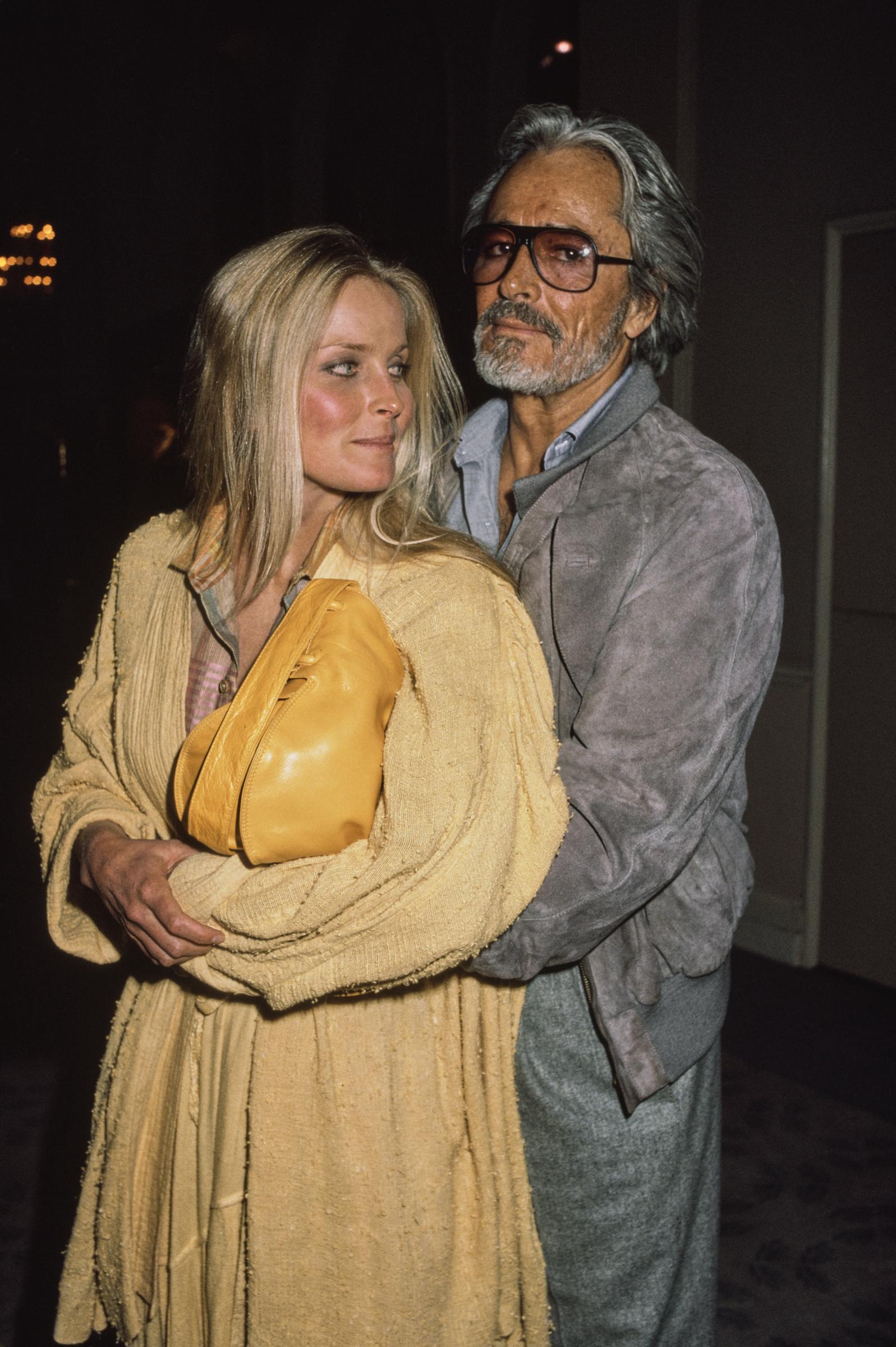 The actress and John Derek pictured on February 1, 1987 | Source: Getty Images