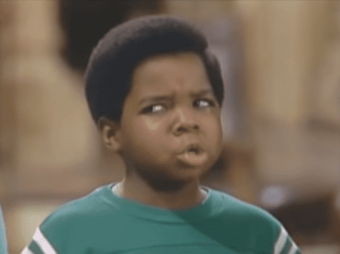 Gary Coleman interpretando a Arnold Jackson en "Blanco y Negro". │Foto: YouTube / ABC News