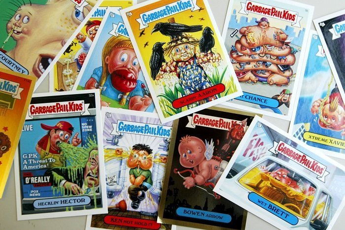 "Garbage Pail Kids" cards I Image: Getty Images