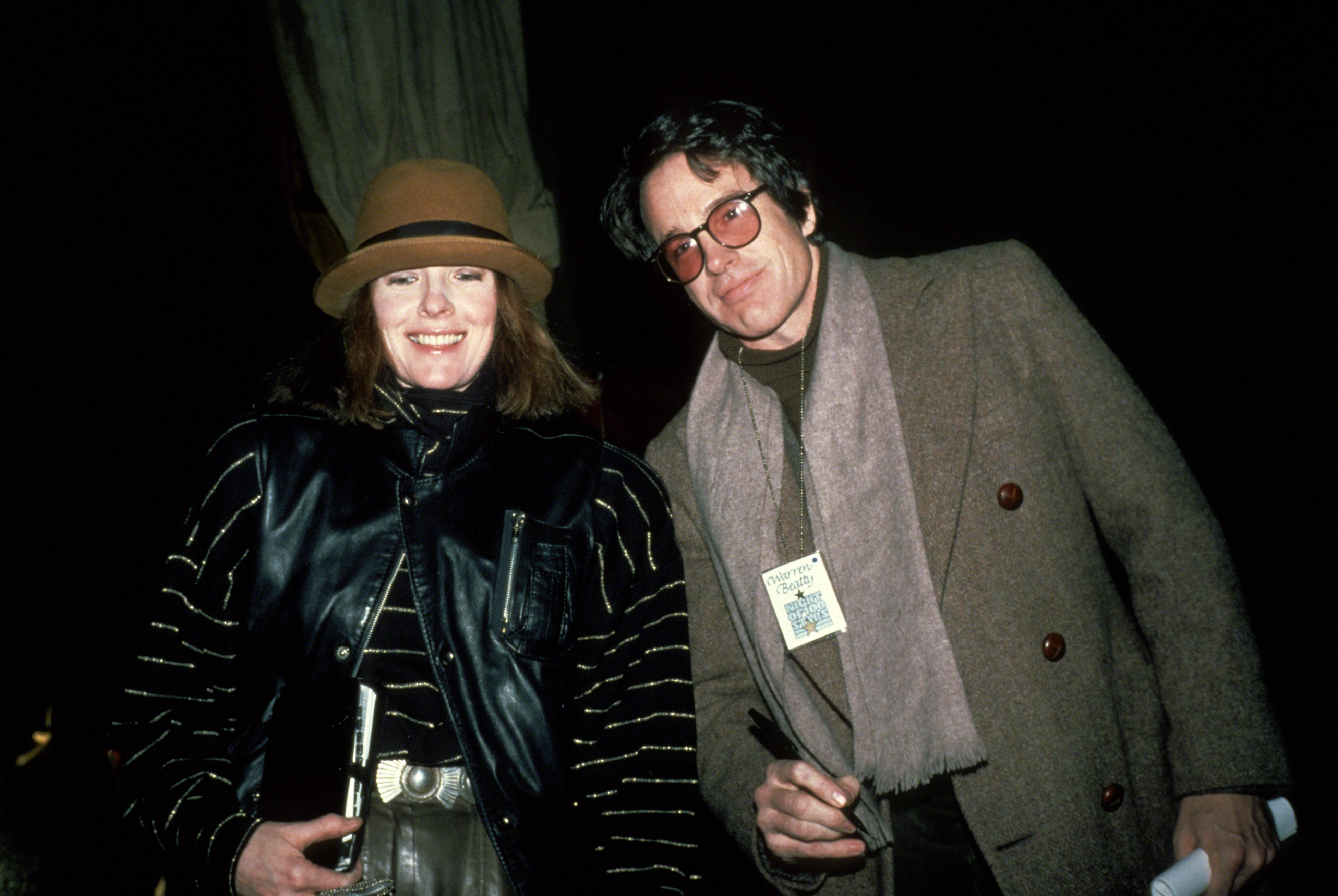 Diane Keaton and Warren Beatty, circa 1982 | Source: Getty Images