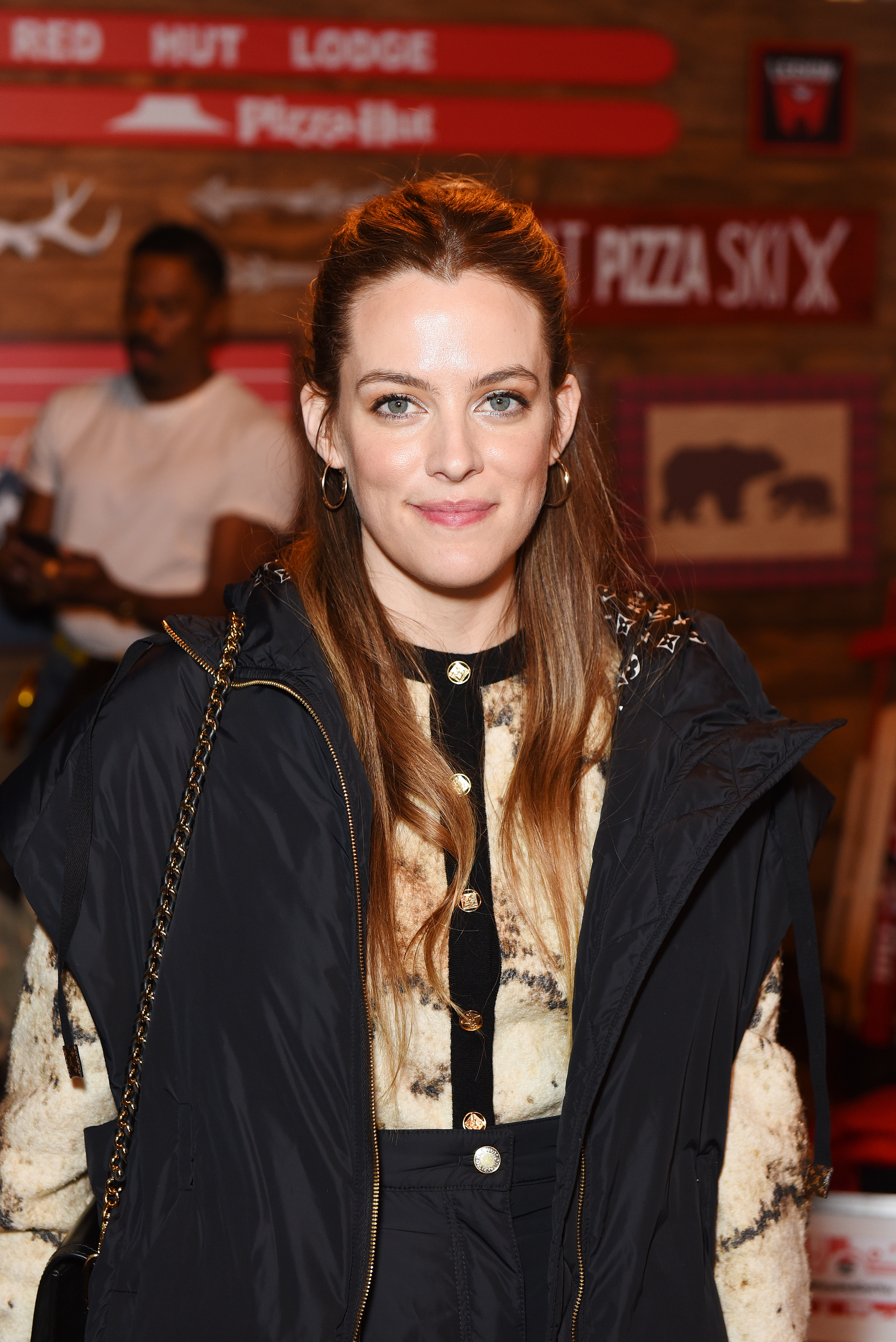 Riley Keough at the Pizza Hut x Legion M Lounge during Sundance Film Festival on January 25, 2020 in Park City, Utah.