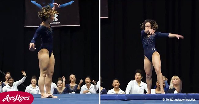 UCLA Gymnast stuns judges with this flawless floor routine and gets her perfect 10