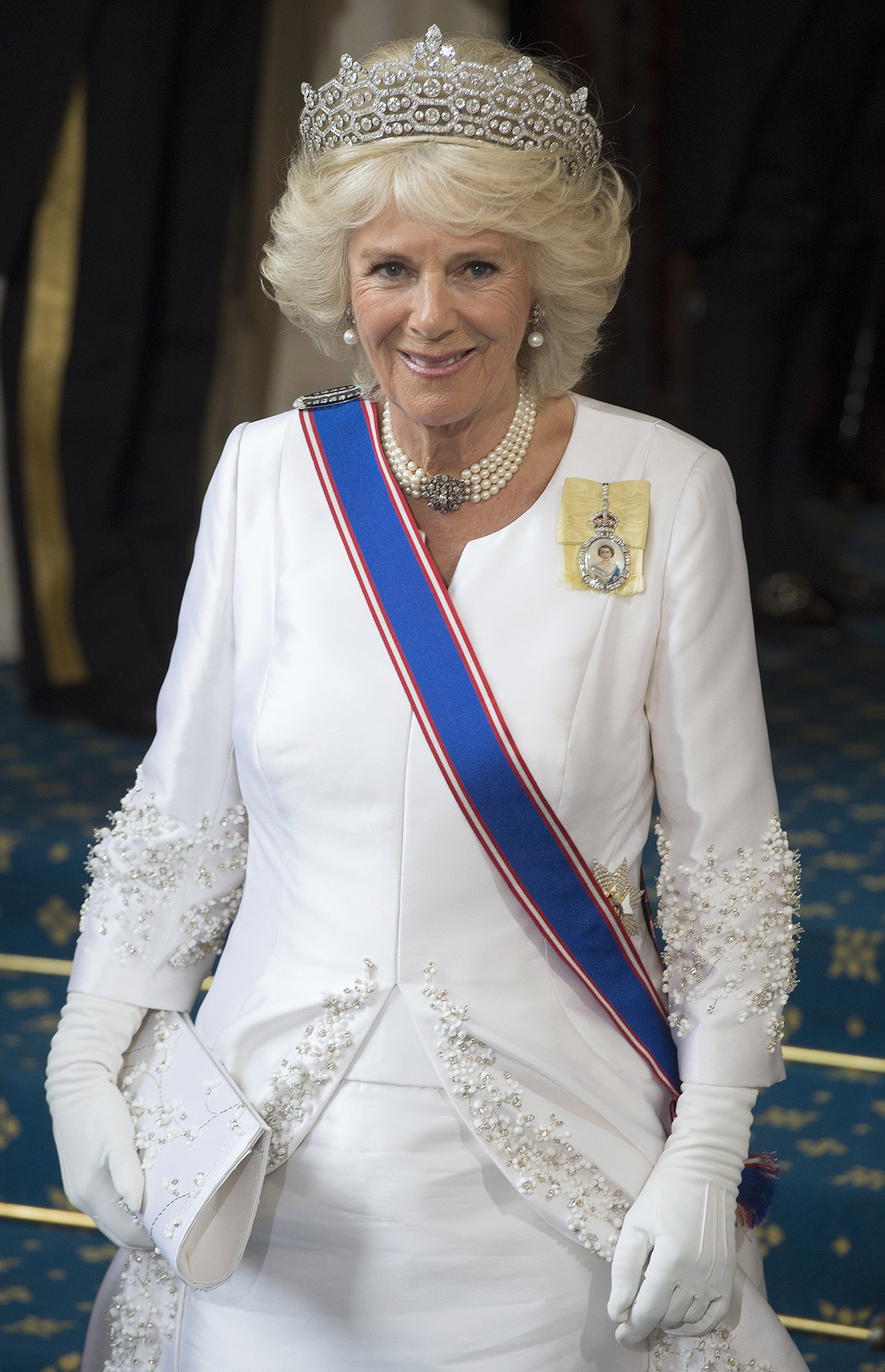 Königingemahlin Camilla in London 2016. | Quelle: Getty Images 