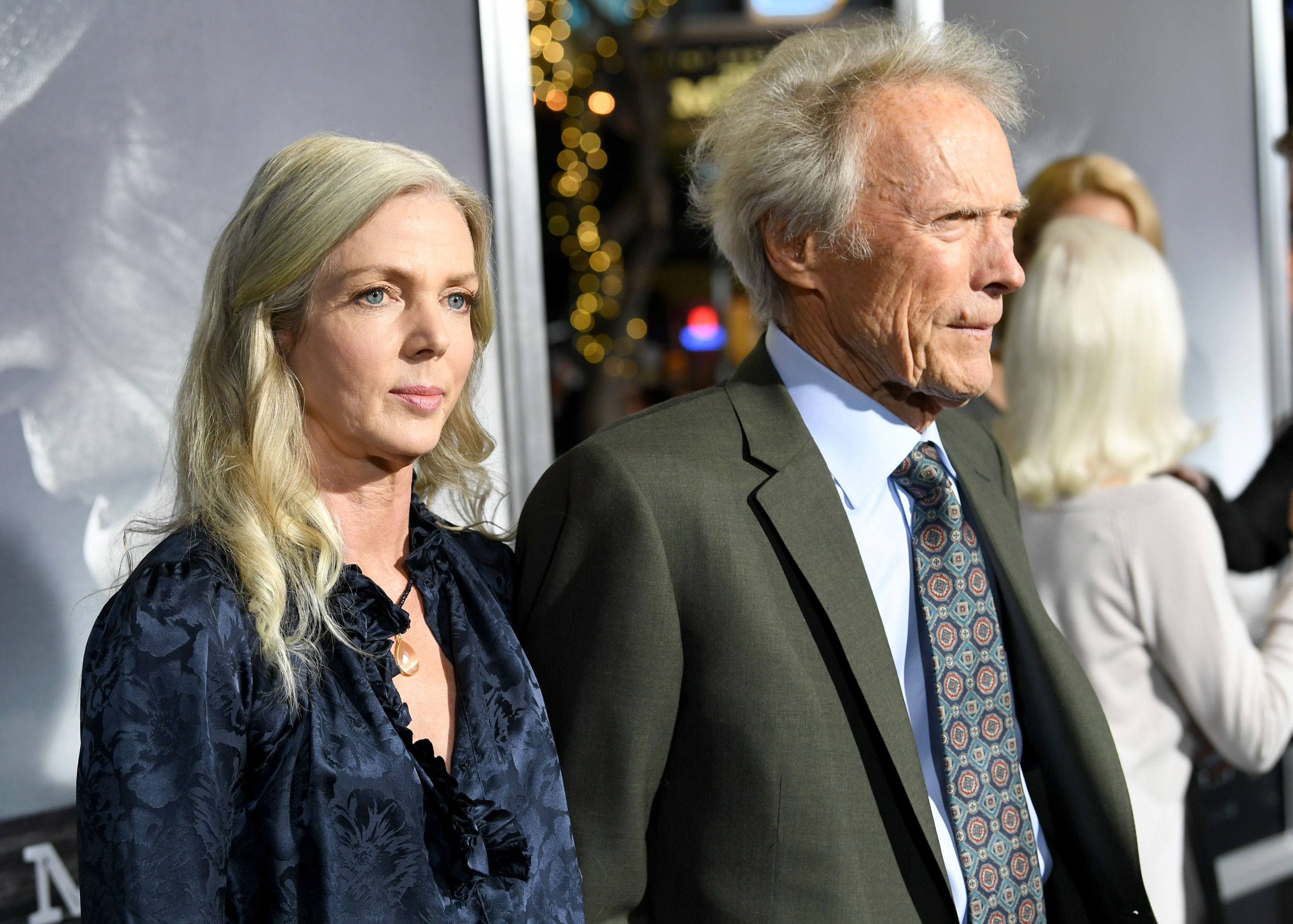 Christina Sandera and Clint Eastwood at the premiere of "The Mule" in Los Angeles on December 10, 2018 | Source: Getty Images