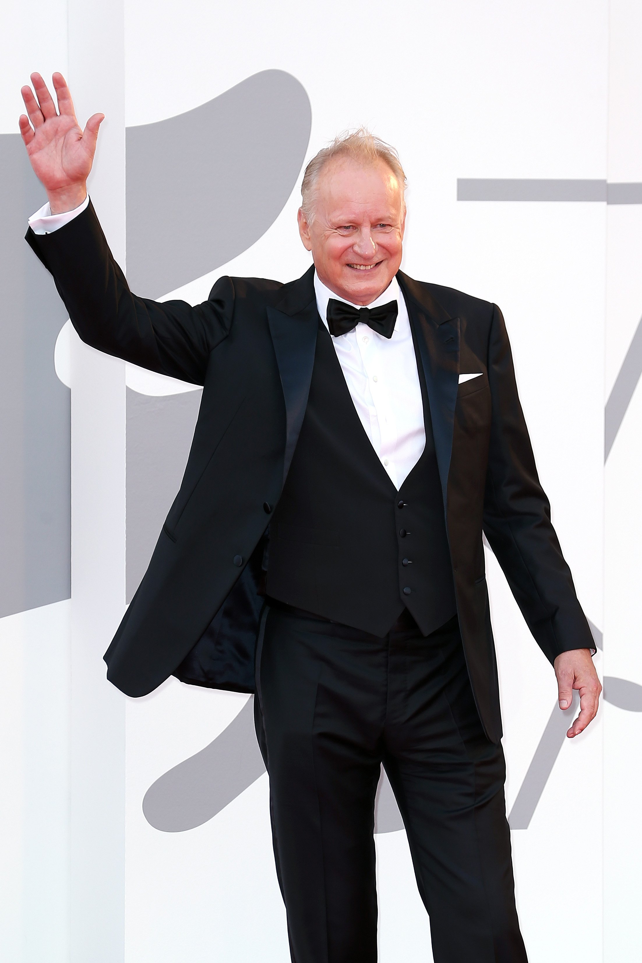 Stellan Skarsgård attends the red carpet of the movie "Dune" during the 78th Venice International Film Festival on September 03, 2021 in Venice, Italy | Source: Getty Images