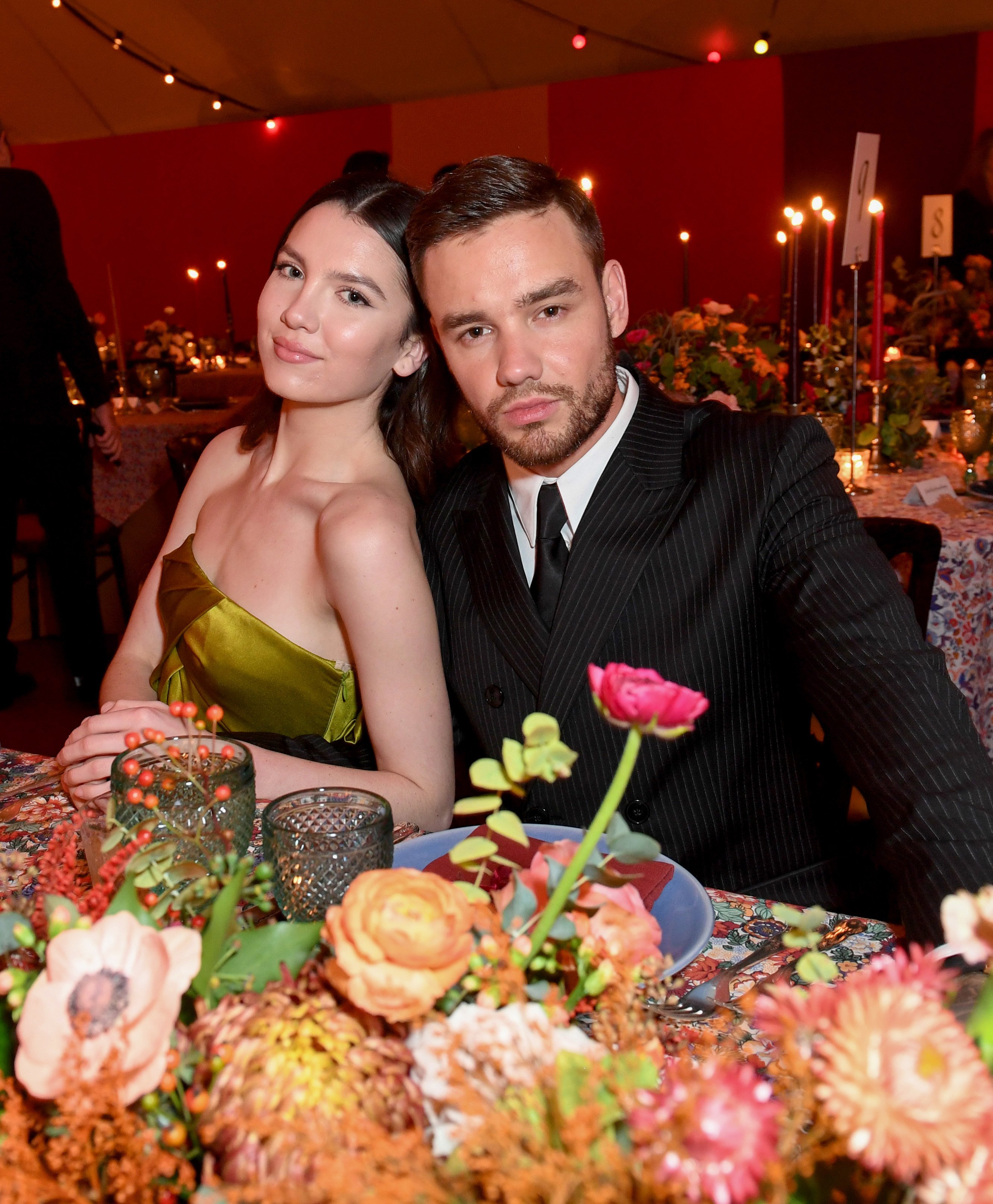 Liam Payne and Maya Henry at the gala dinner in honor of Edward Enninful on November 22, 2019 in Oxfordshire, England. | Source: Getty Images