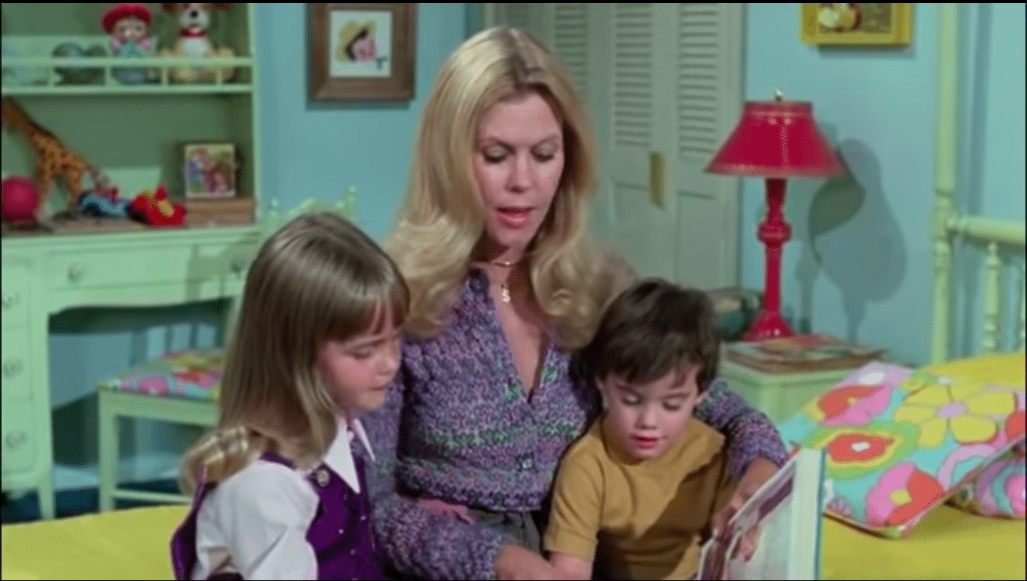Screenshot of "Bewitched" episode from April 26, 2021. | Source: YouTube/ Bewitched