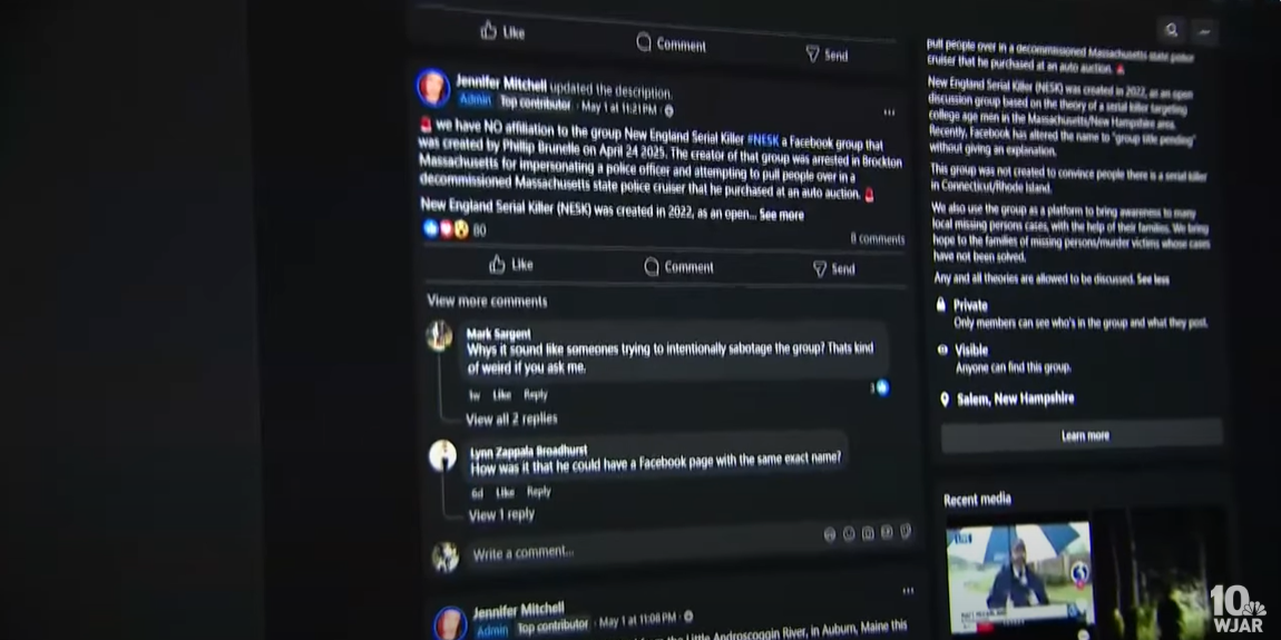 A screengrab of a news report shared on May 13, 2025. | Source: YouTube/NBC 10 WJAR