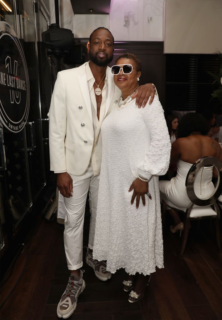 Dwyane Wade and Jolinda Wade attend Dwyane Wade's 16-year NBA career celebration dinner on April 8, 2019 | Photo: Getty Images