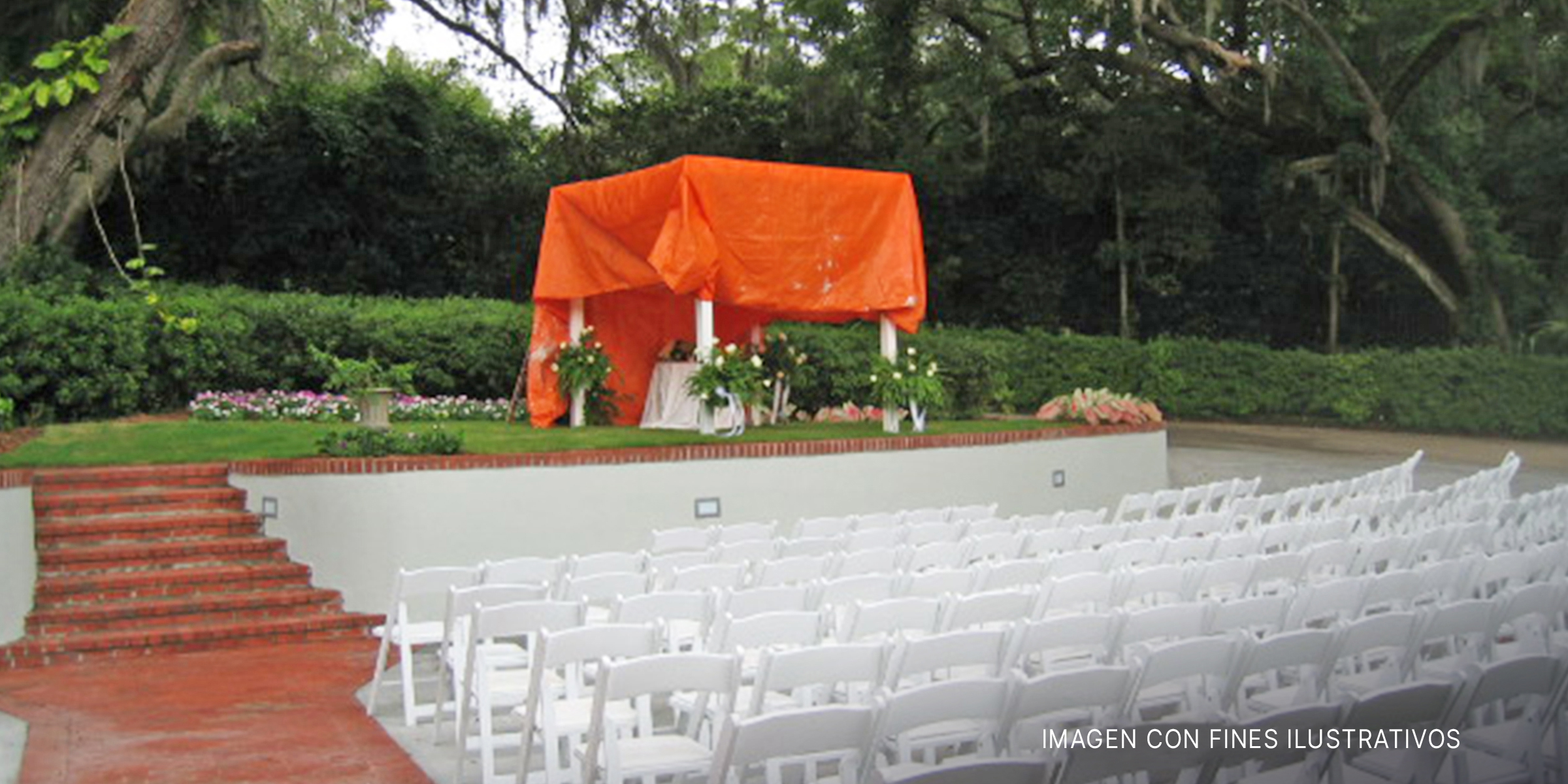 Lugar de boda vacío | Foto: Flickr.com/Richard Berg (CC BY 2.0)