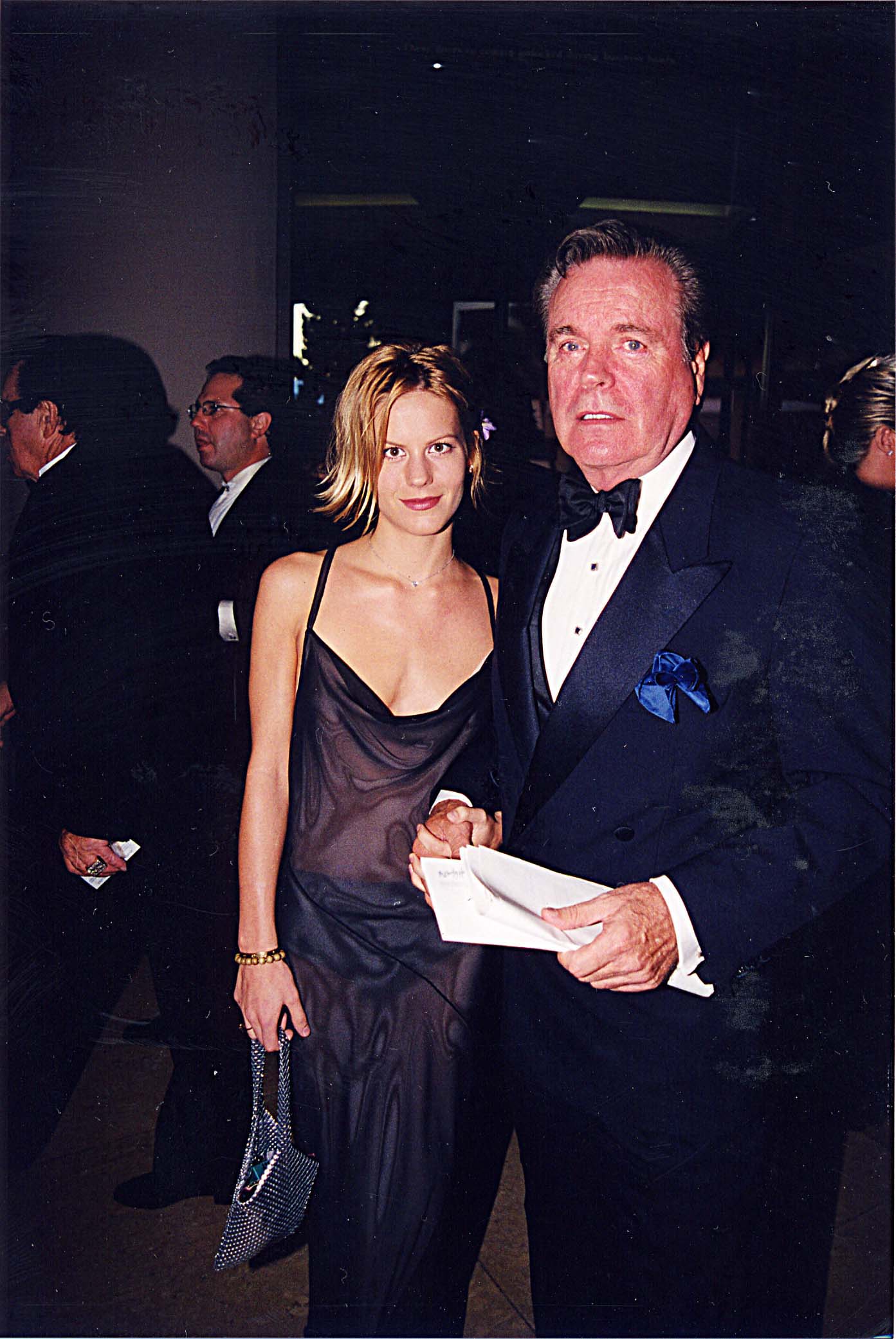 Courtney Brooke Wagner and her father Robert Wagner attend the Achievement Awards on September 6, 1998. ┃Source: Getty Images