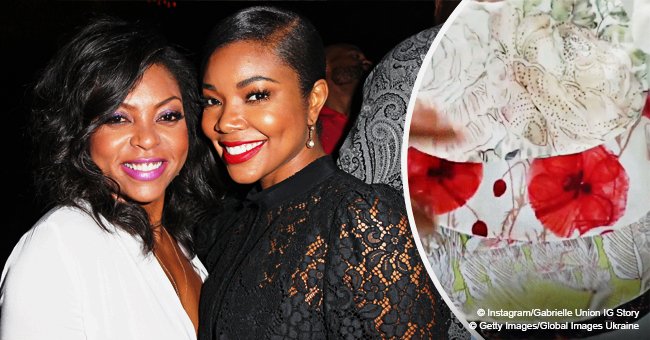 Gabrielle Union shows off the cute clothes her daughter received from Taraji P. Henson