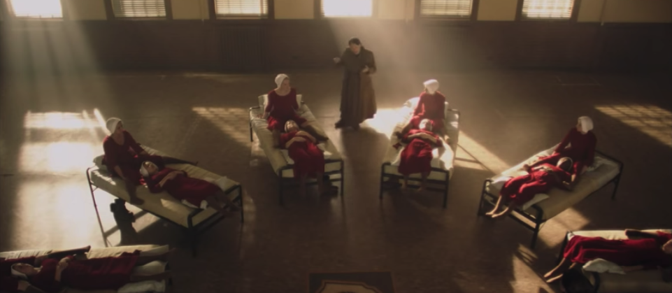 Image Credits: Hulu/The Handmaid's Tale - (YouTube/JoBlo TV Show Trailers) Image Credits: Hulu/The Handmaid's Tale - (YouTube/JoBlo TV Show Trailers)