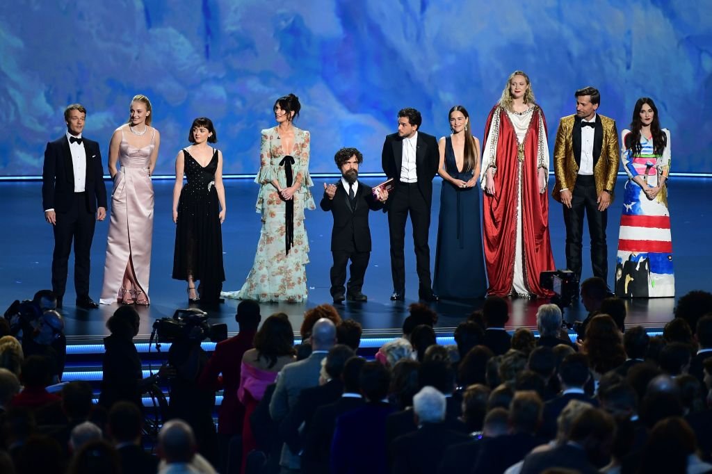 The cast of "Game of Thrones" onstage during the 71st Emmy Awards on September 22, 2019. | Photo: Getty Images