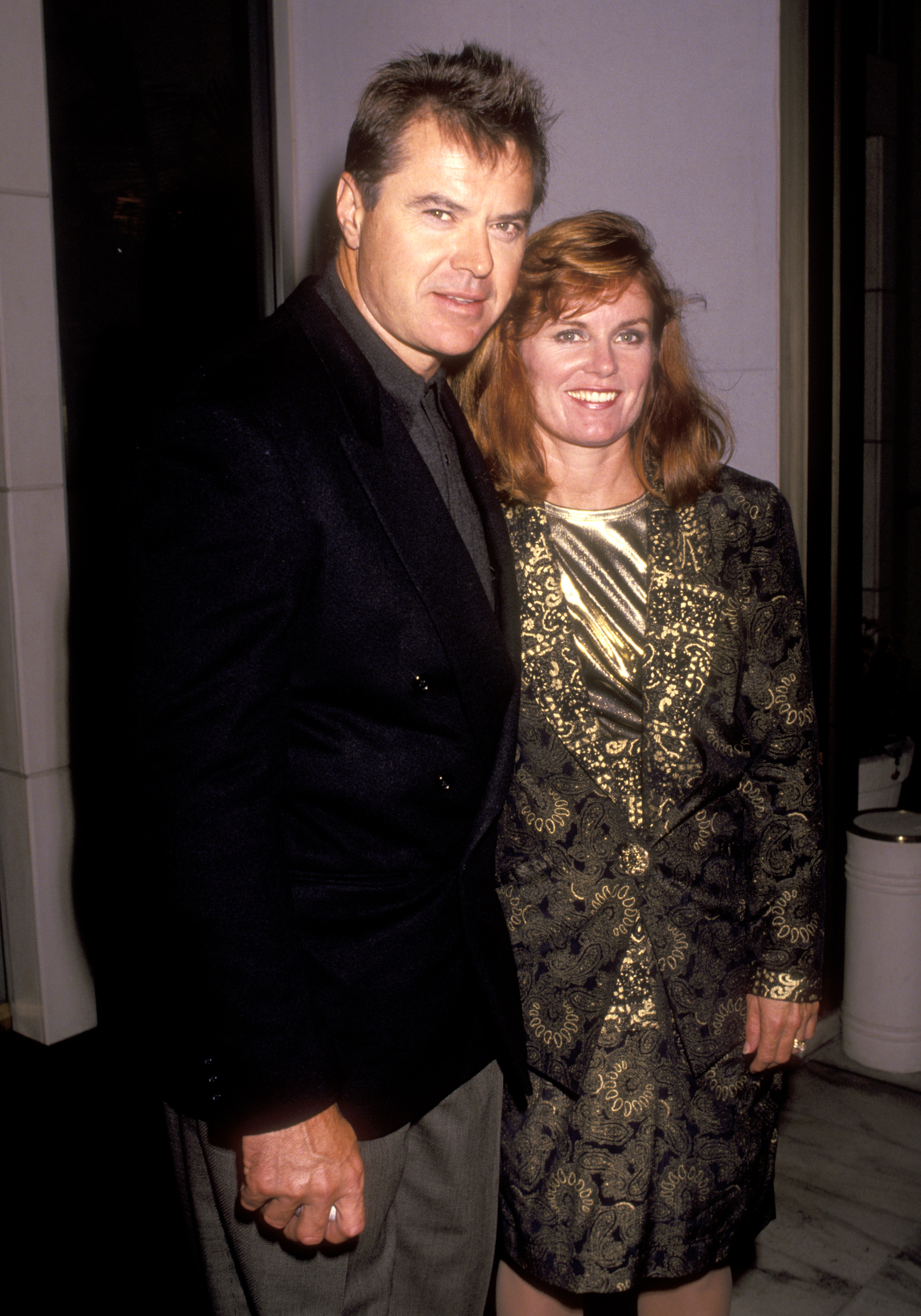 Robert Urich and Heather Menzies at the ABC Television Fall Season Kick-Off Party on September 11, 1991, in Los Angeles, California | Source: Getty Images