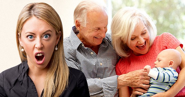 Une enfant et ses grand-parents.| Photo : Shutterstock