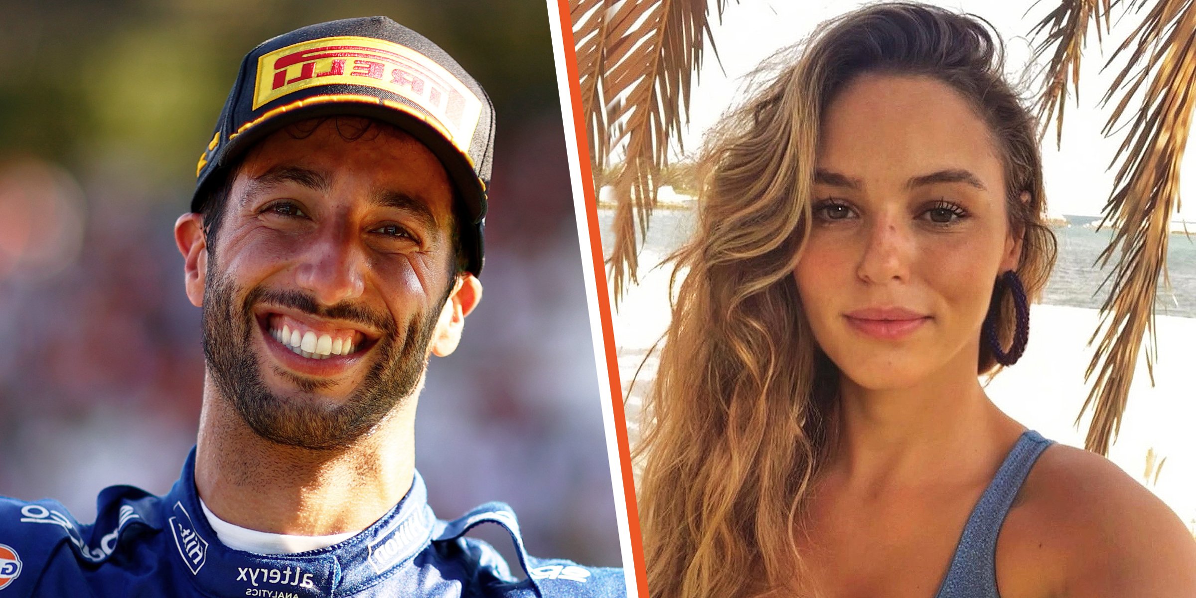 Daniel Ricciardo | Heidi Berger | Source: Getty Images | instagram.com/heidiberger_