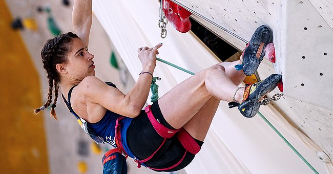 Luce Douady of France competes during the finals of the EYC European Youth Cup Lead on July 8, 2018 | Photo: Getty Images