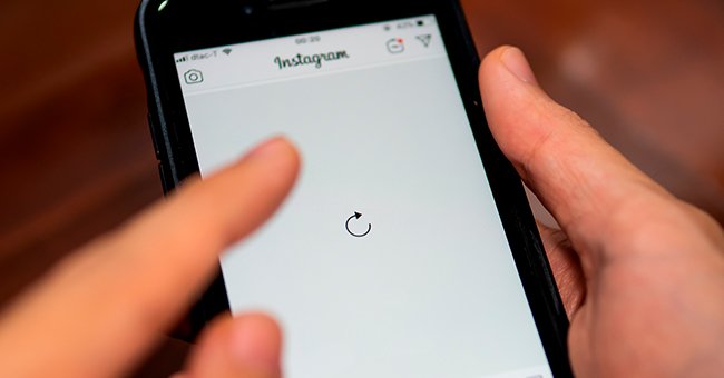Une photo montrant Instagram incapable de charger une publication.  |  Photo : Shutterstock