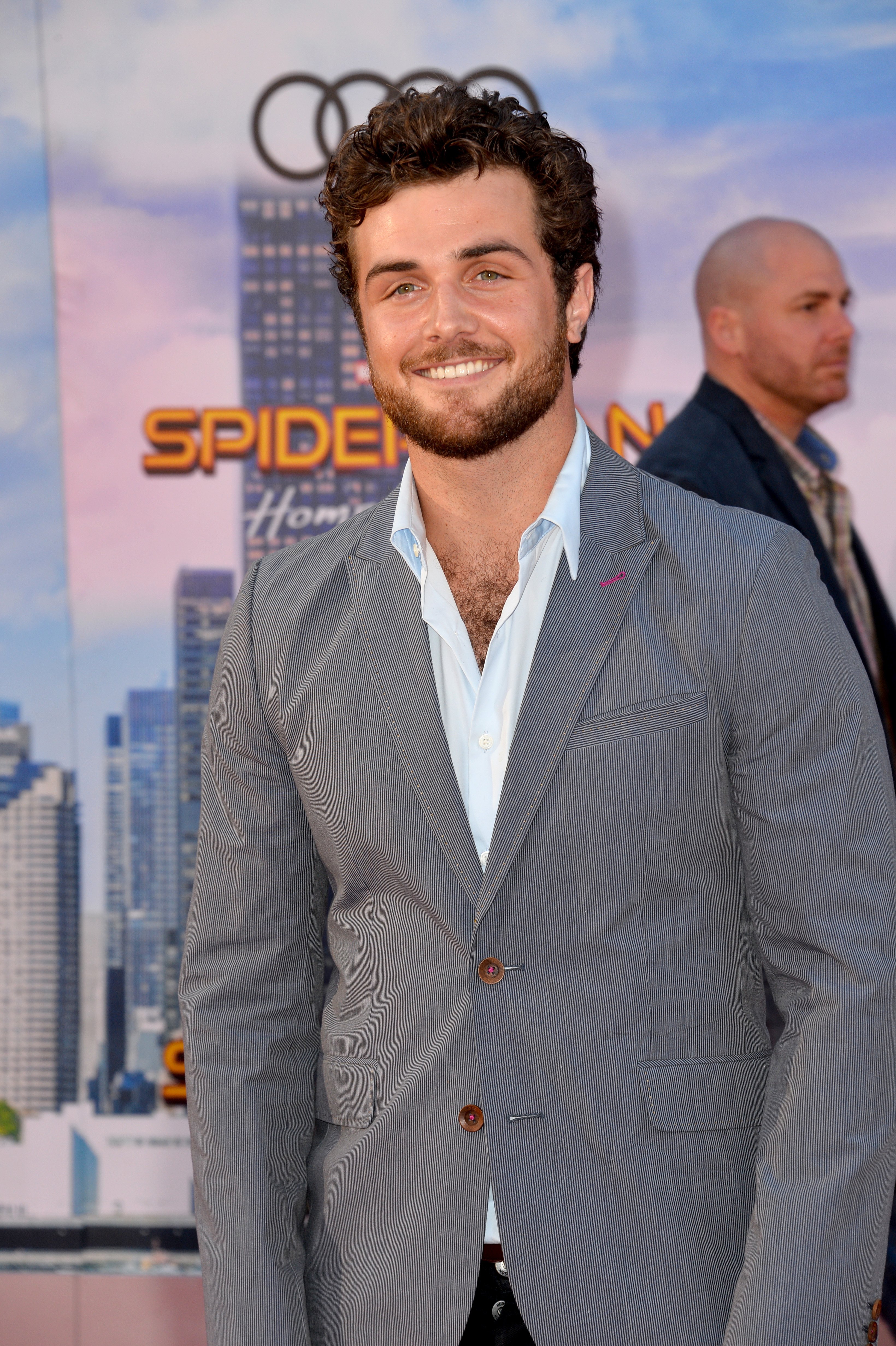 Beau Mirchoff at the world premiere of "Spider-Man: Homecoming" at the TCL Chinese Theatre in Hollywood, Los Angeles on June 28, 2017 | Photo: Shutterstock/Jaguar PS