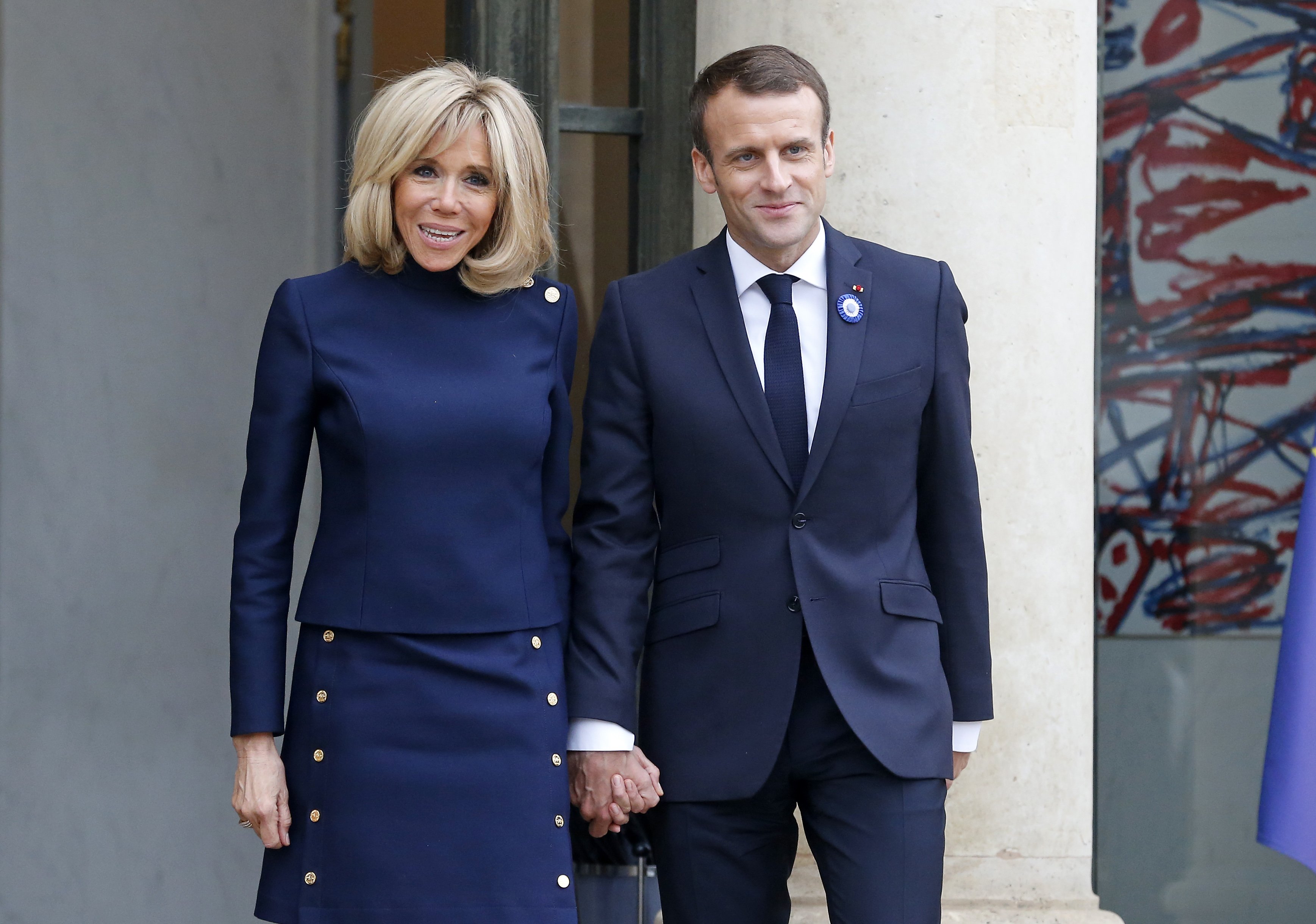 Emmanuel Macron et Brigitte Macron | photo : Getty Images