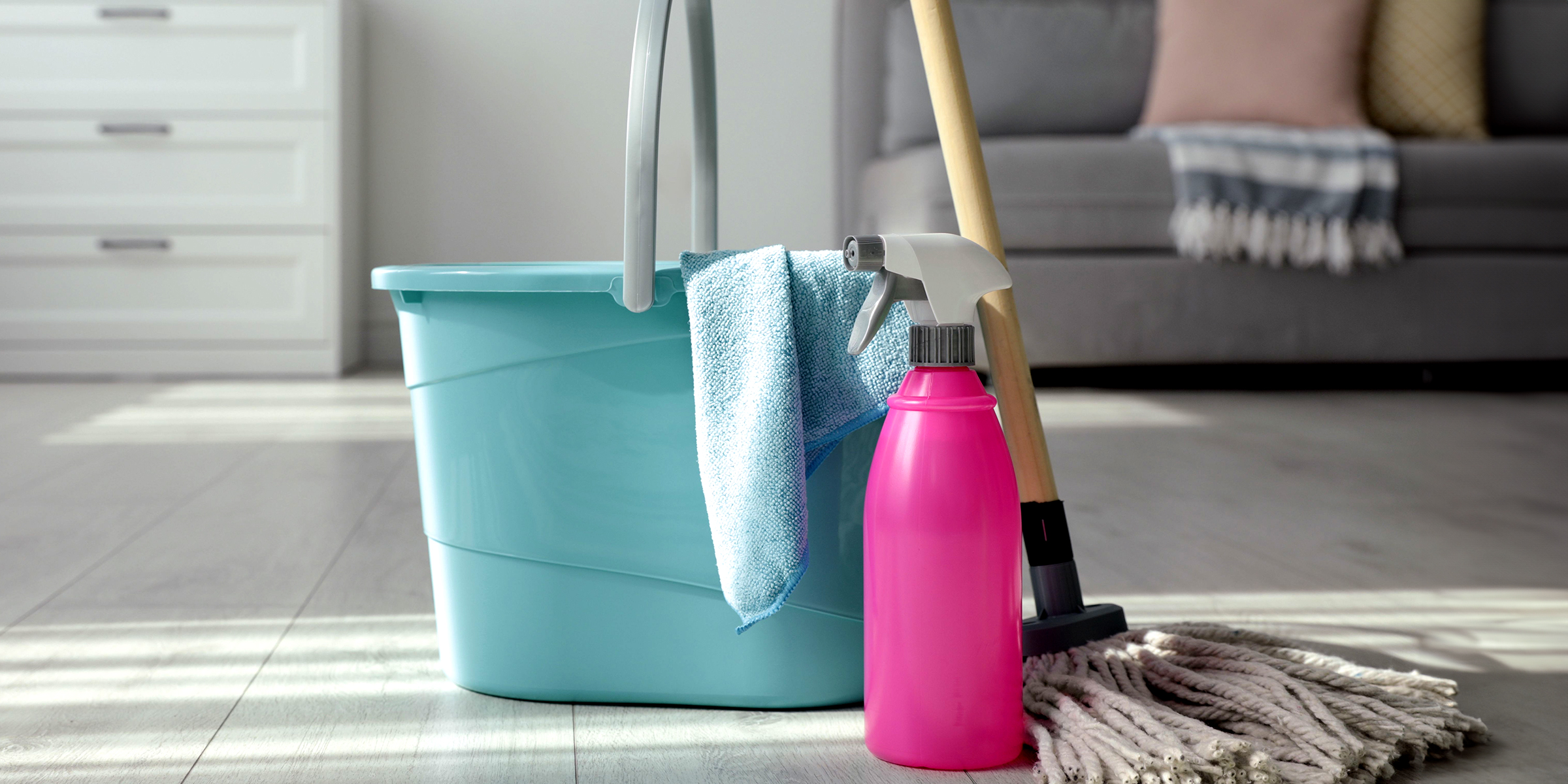 Cleaning supplies | Source: Shutterstock