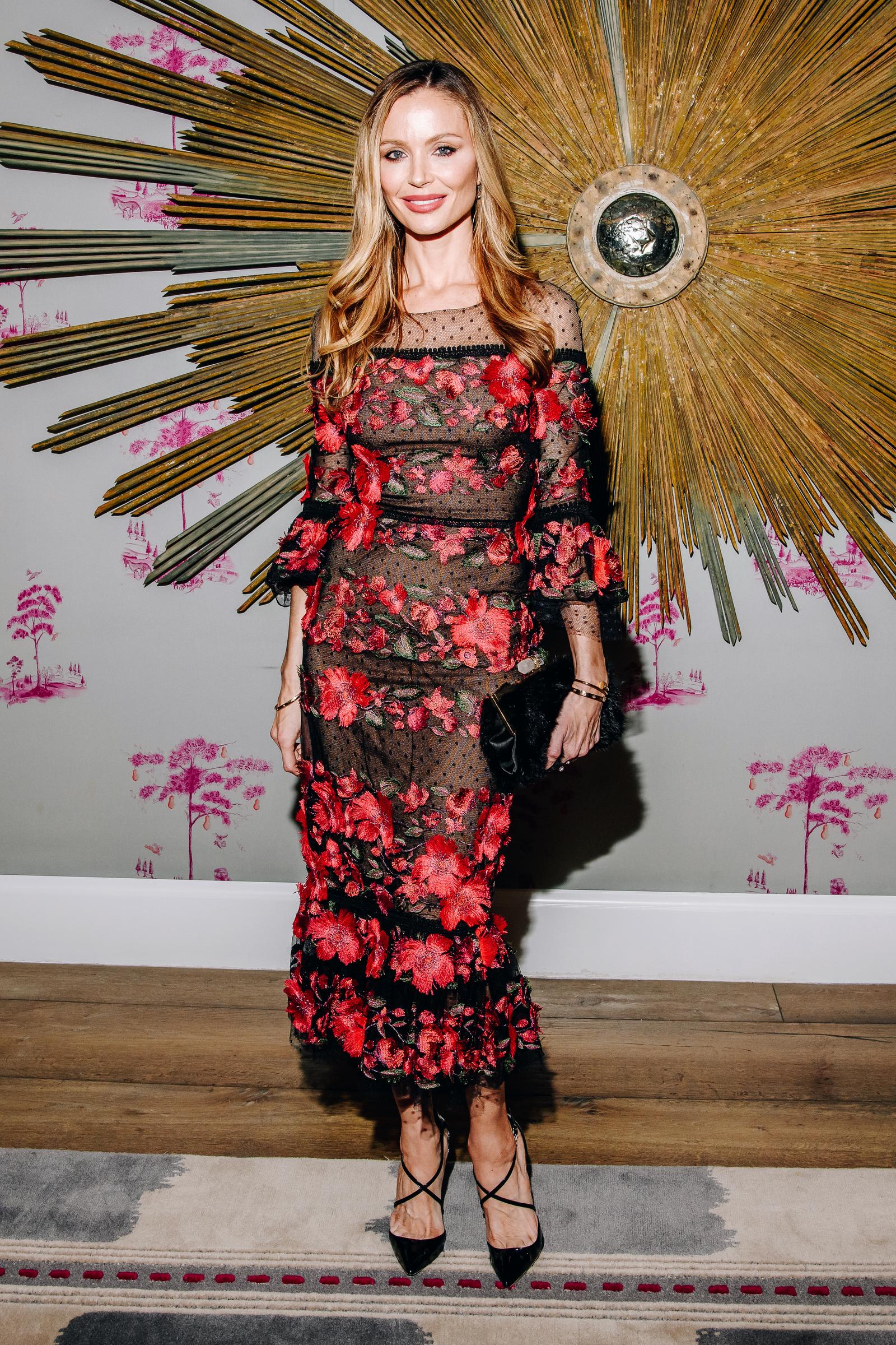 Georgina Chapman at the New York screening of "Living" on December 5, 2022, in New York City. | Source: Getty Images