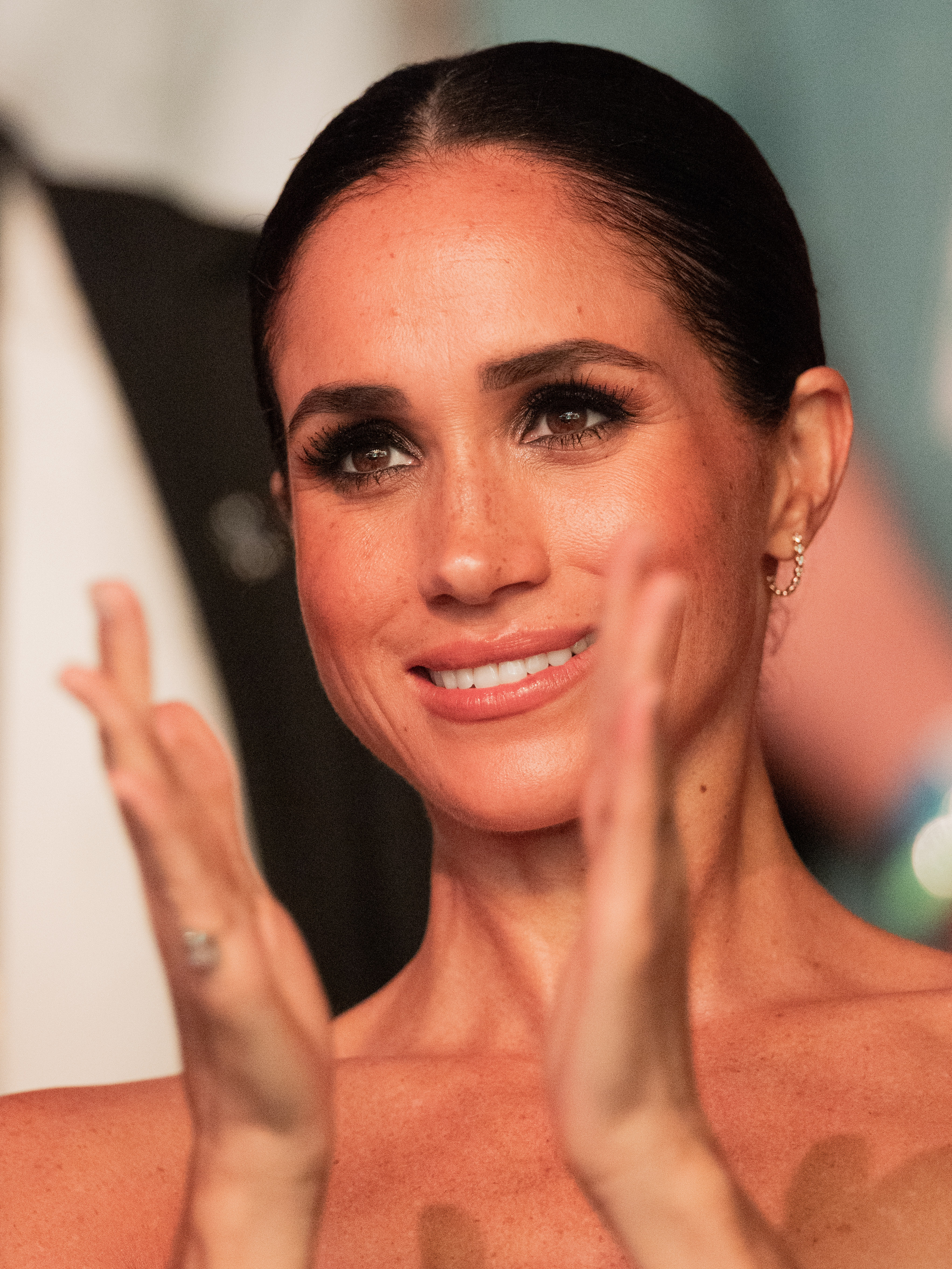 Duchess Meghan at the closing ceremony of the 6th Invictus Games on September 16, 2023, in North Rhine-Westphalia, Duesseldorf | Source: Getty Images
