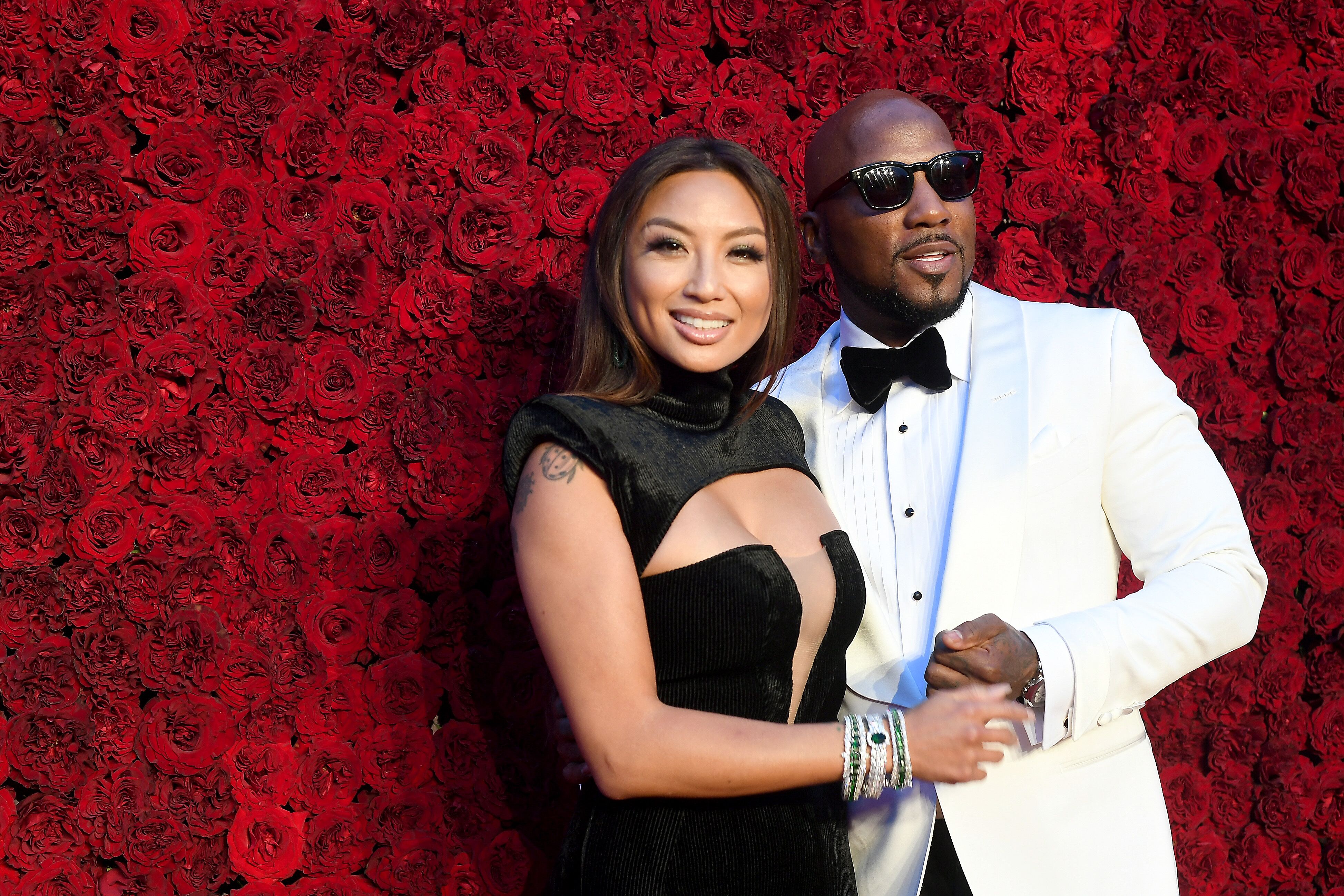 Jeezy and Jeannie Mai attend the Grand Opening Gala of Tyler Perry Studios in October 2019 | Source: Getty Images/GlobalImagesUkraine