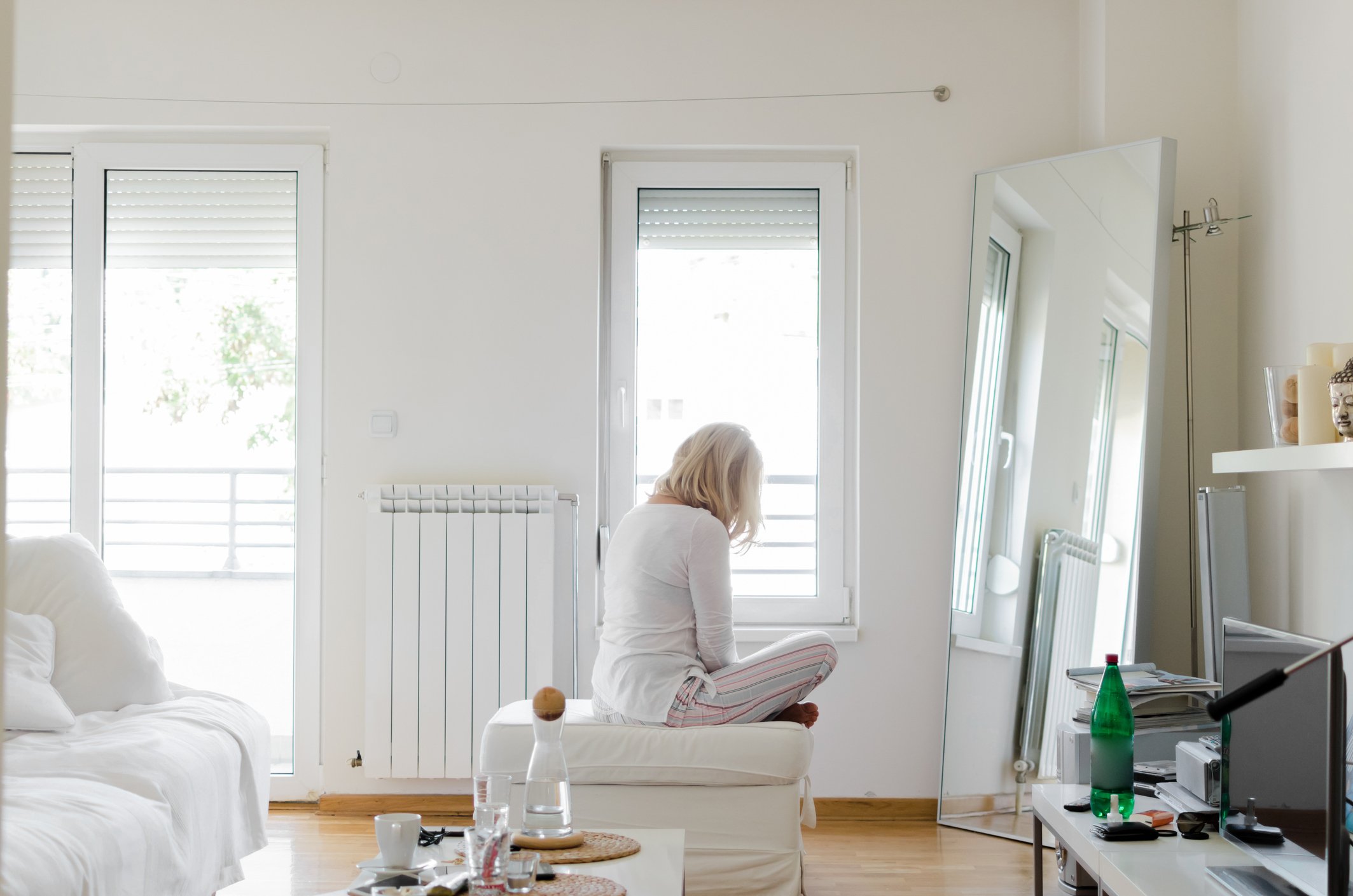 Frau deprimiert und traurig. I Quelle: Getty Images