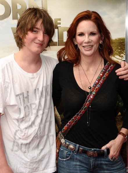 Melissa Gilbert and son Michael Boxleitner at the premiere of "Born To Be Wild 3D" on April 3, 2011 | Photo: Getty Images