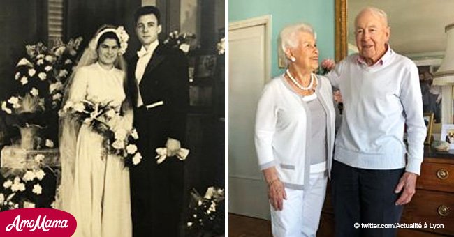 Un couple français raconte le secret d'un mariage heureux à l'occasion de leur 70ème anniversaire de mariage