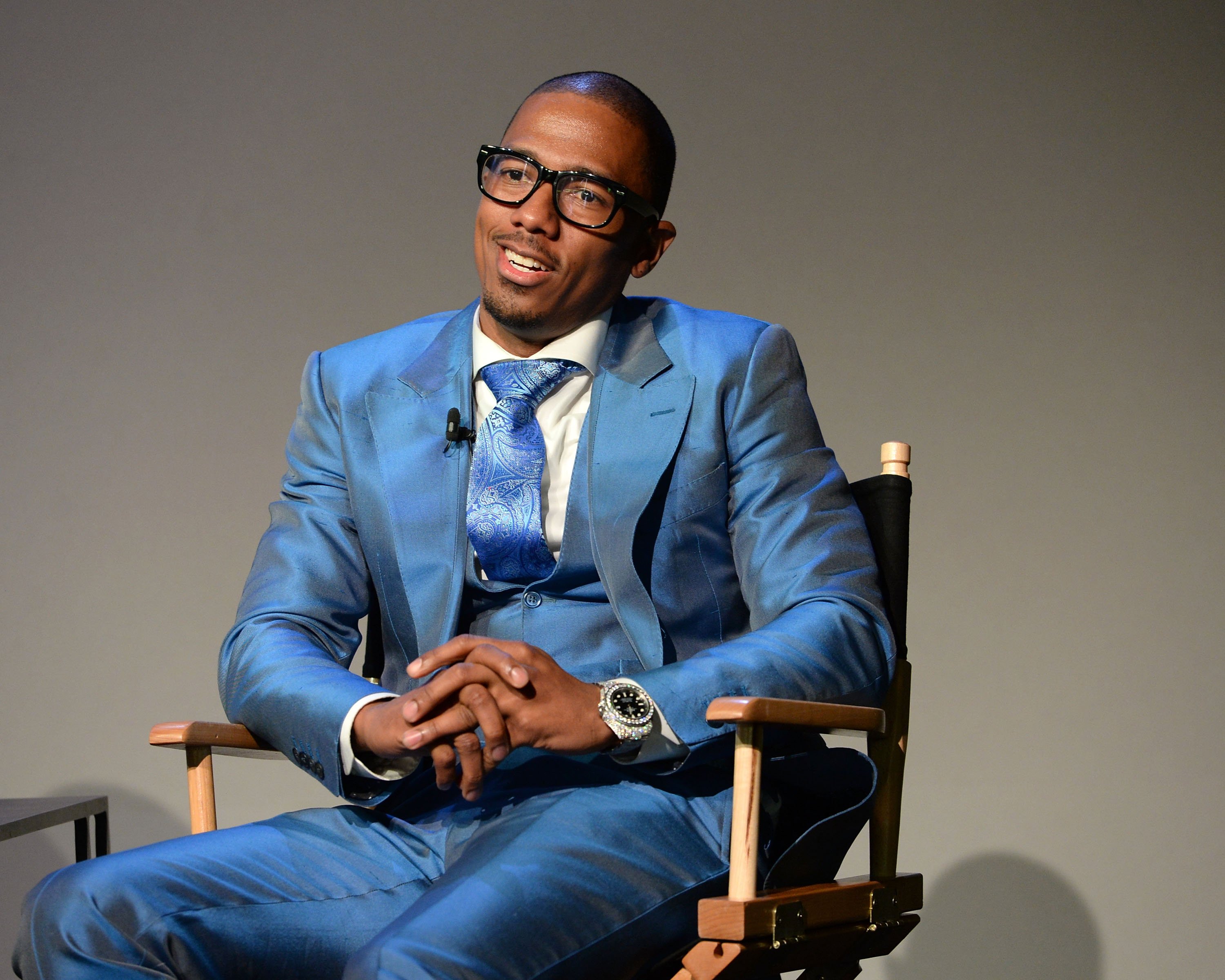 Nick Cannon attends Meet The Author: Nick Cannon, as he promotes his children's book "Neon Aliens Ate My Homework" at the Apple Store Soho on March 16, 2015 in New York City. | Source: Getty Images