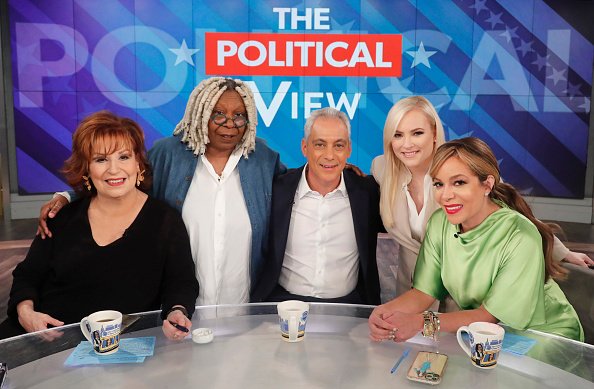 Joy Behar, Whoopi Goldberg, Rahm Emanuel, Meghan McCain, and Sunny Hostin on February 24, 2020 on ABC's "The View." | Photo: Getty Images