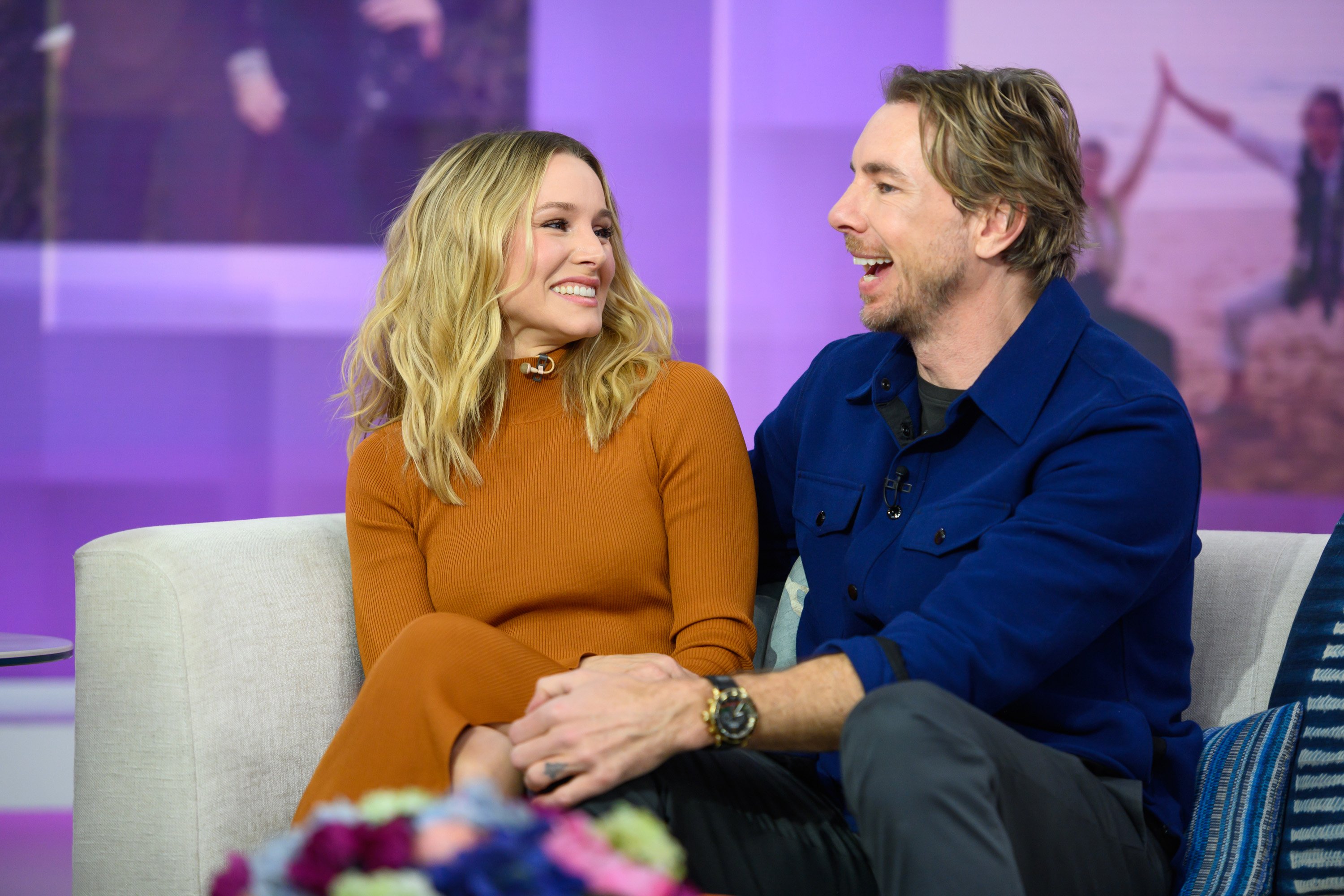 Kristen Bell and Dax Shepard on Monday, February 25, 2019 | Source: Nathan Congleton/NBCU Photo Bank/NBCUniversal/Getty Images