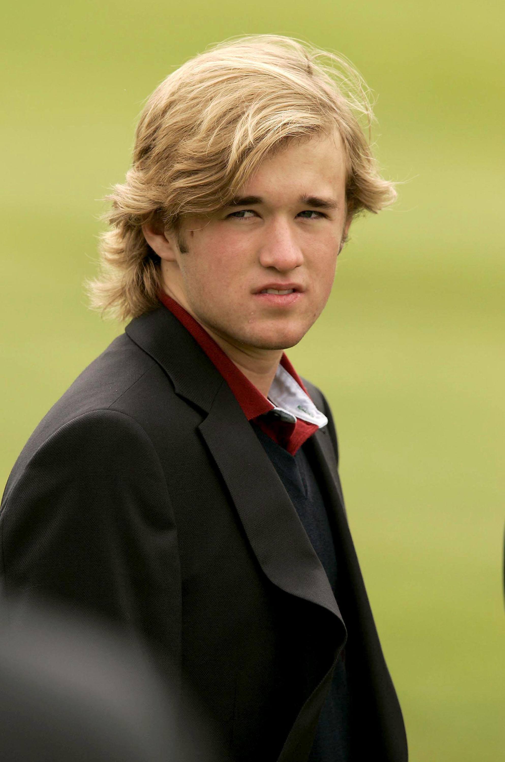 The former child star during a practice day for the 2005 All-Star Cup on August 27. | Source: Getty Images