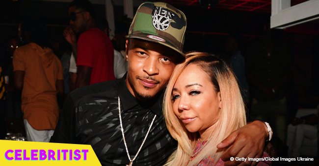 Tiny & T.I.'s daughter baby Heiress stuns in sequined pink dress 'trying to mimic' her big sis