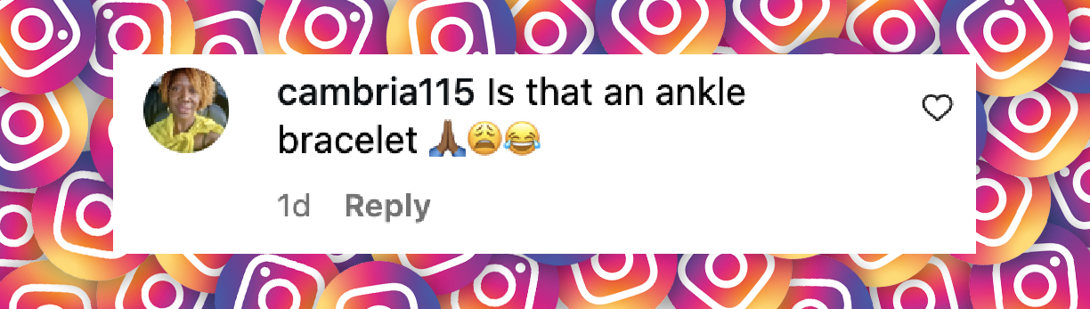 A netizen's comment on Ivanka Trump's paddleboard outfit, posted on November 15, 2025 | Source: Instagram/tmz_tv