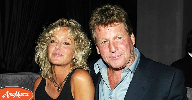 Photo of Farrah Fawcett and Ryan O'Neal at the after-party for "Malibu's Most Wanted" on April 10, 2003 in Los Angeles | Photo: Getty Images