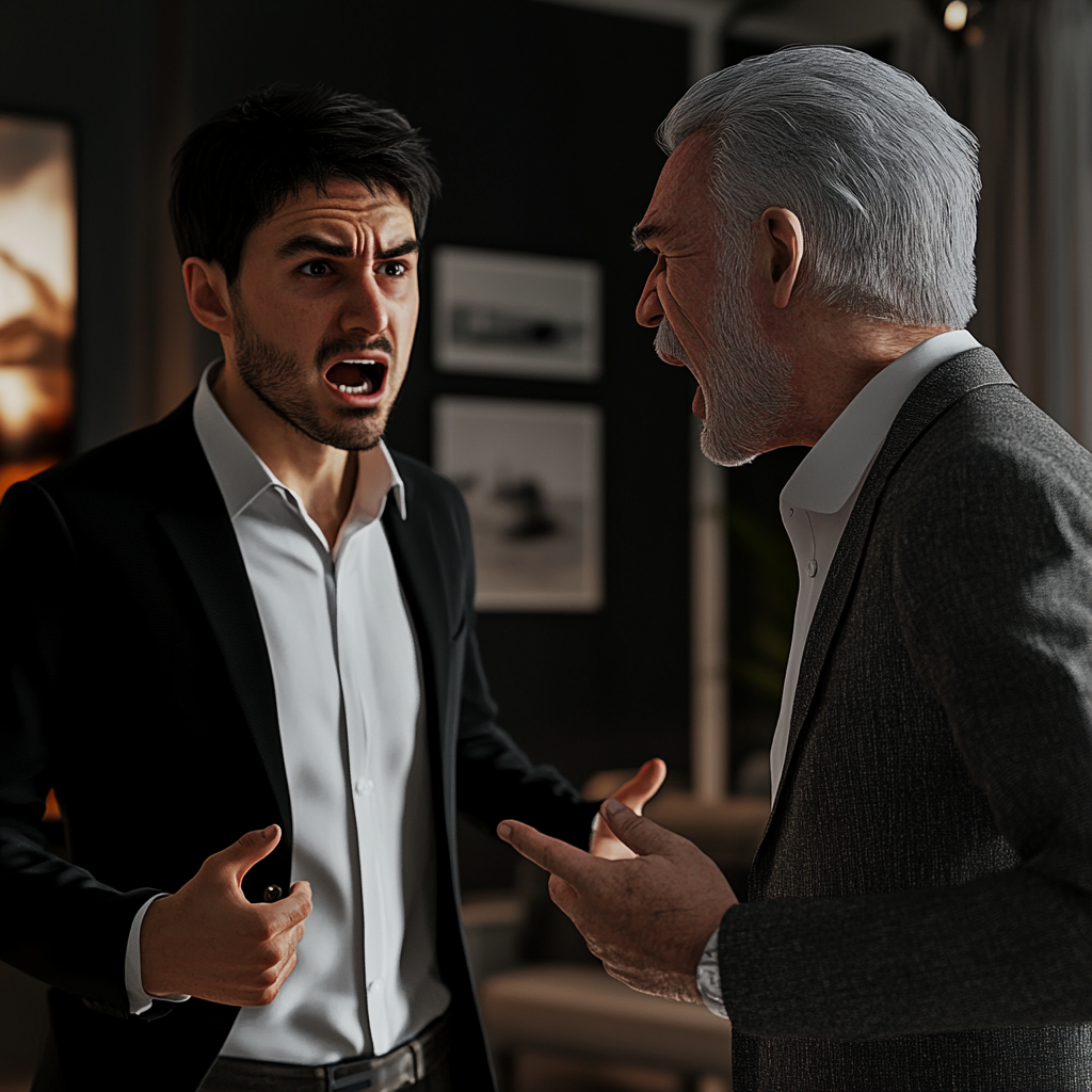 Two men arguing | Source: Midjourney