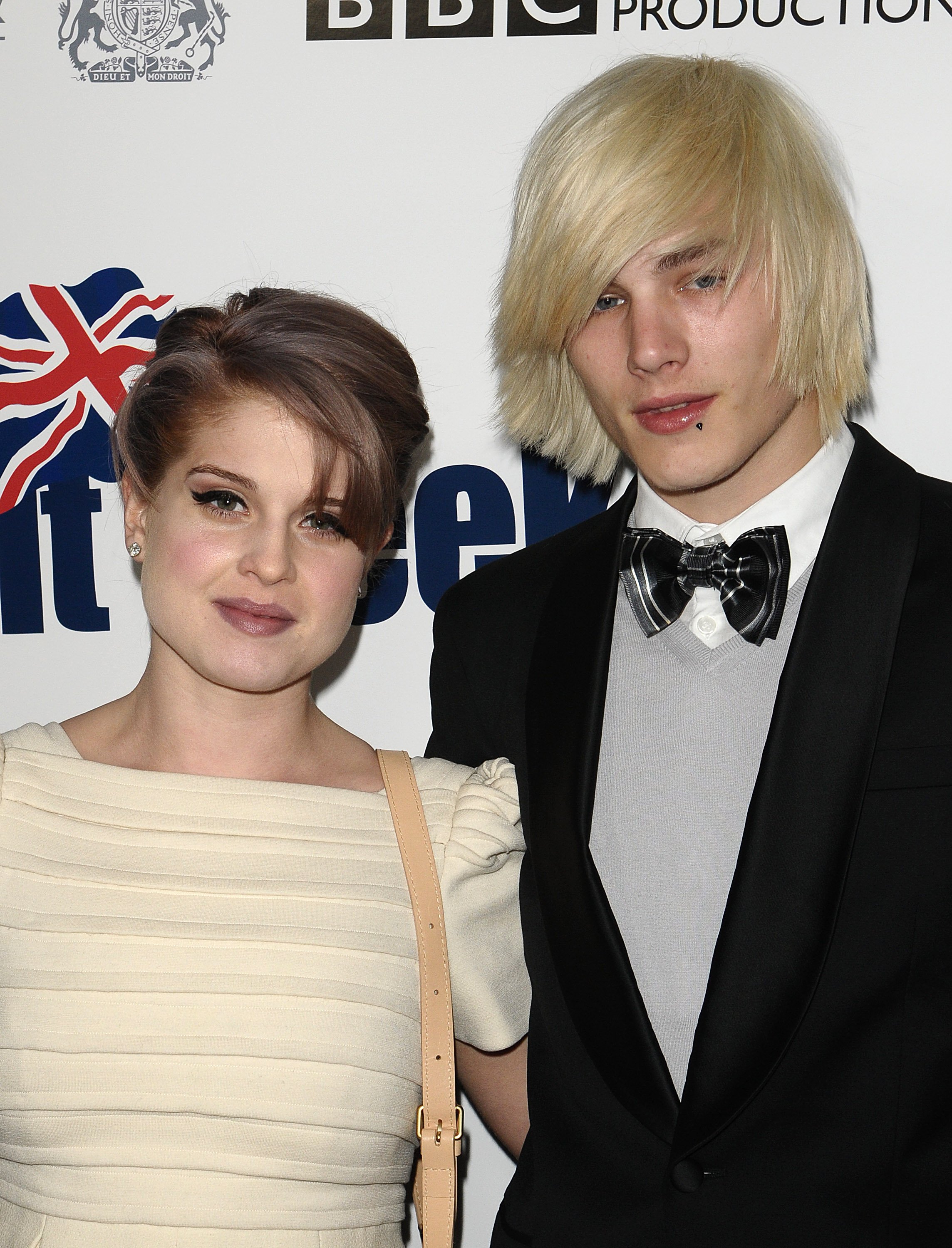 Kelly Osbourne and Luke Worrall at the BritWeek champagne launch red carpet event at the British Consul General's residence on April 20, 2010 in Los Angeles, California. | Source: Getty Images